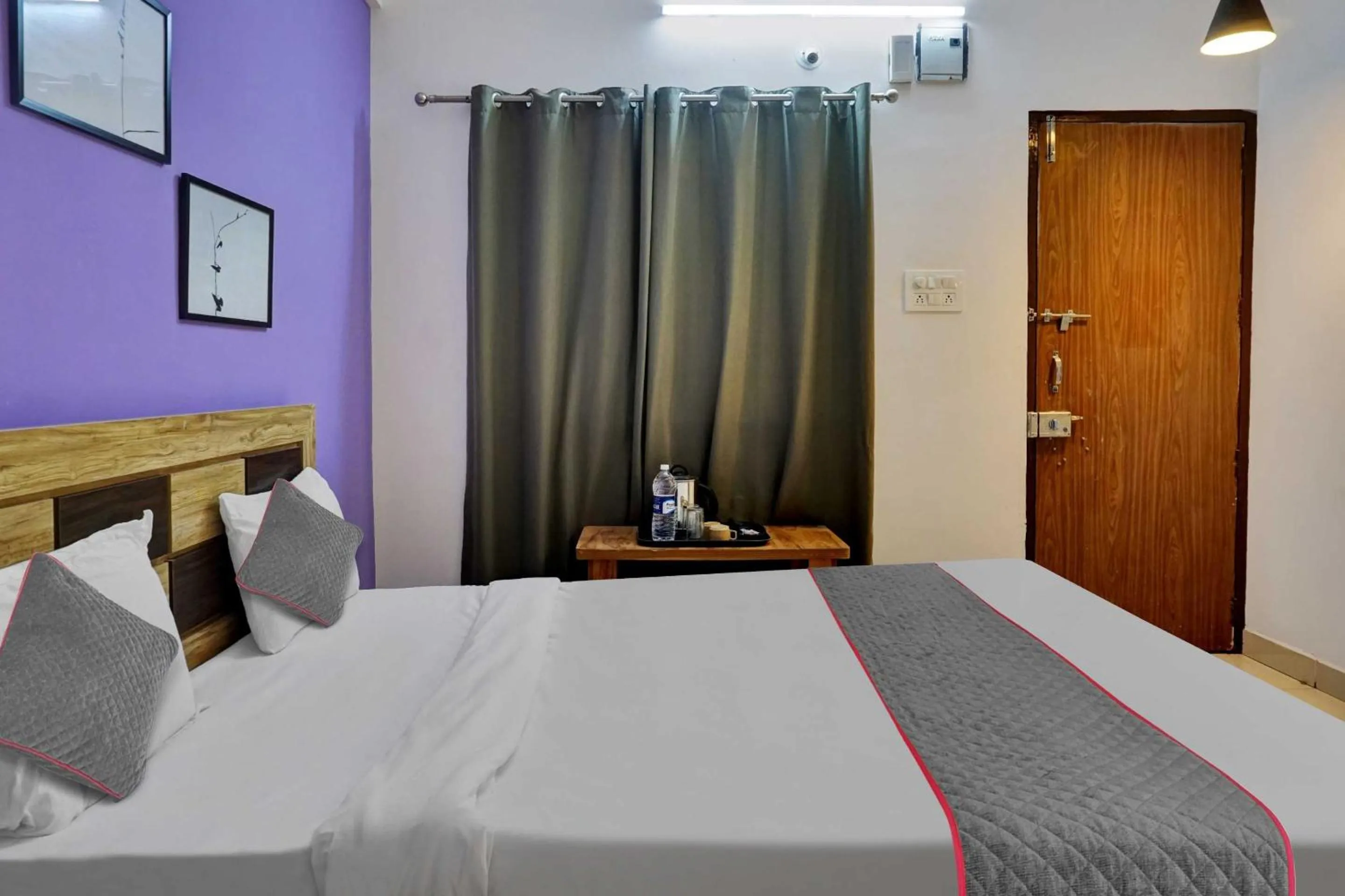 Bedroom, Bed in Super Townhouse Hinjewadi Phase 1