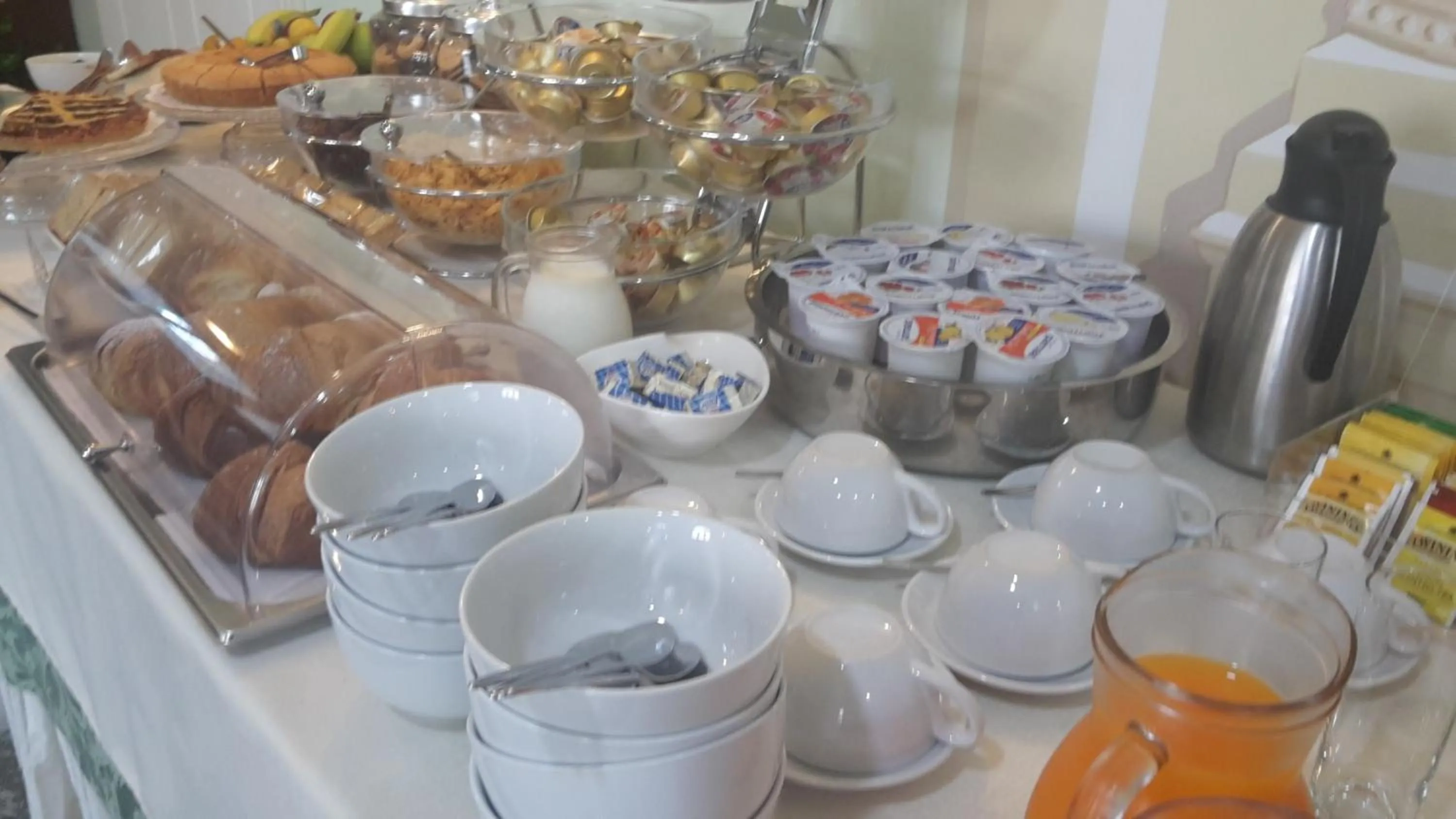 Buffet breakfast in Hotel Miramare