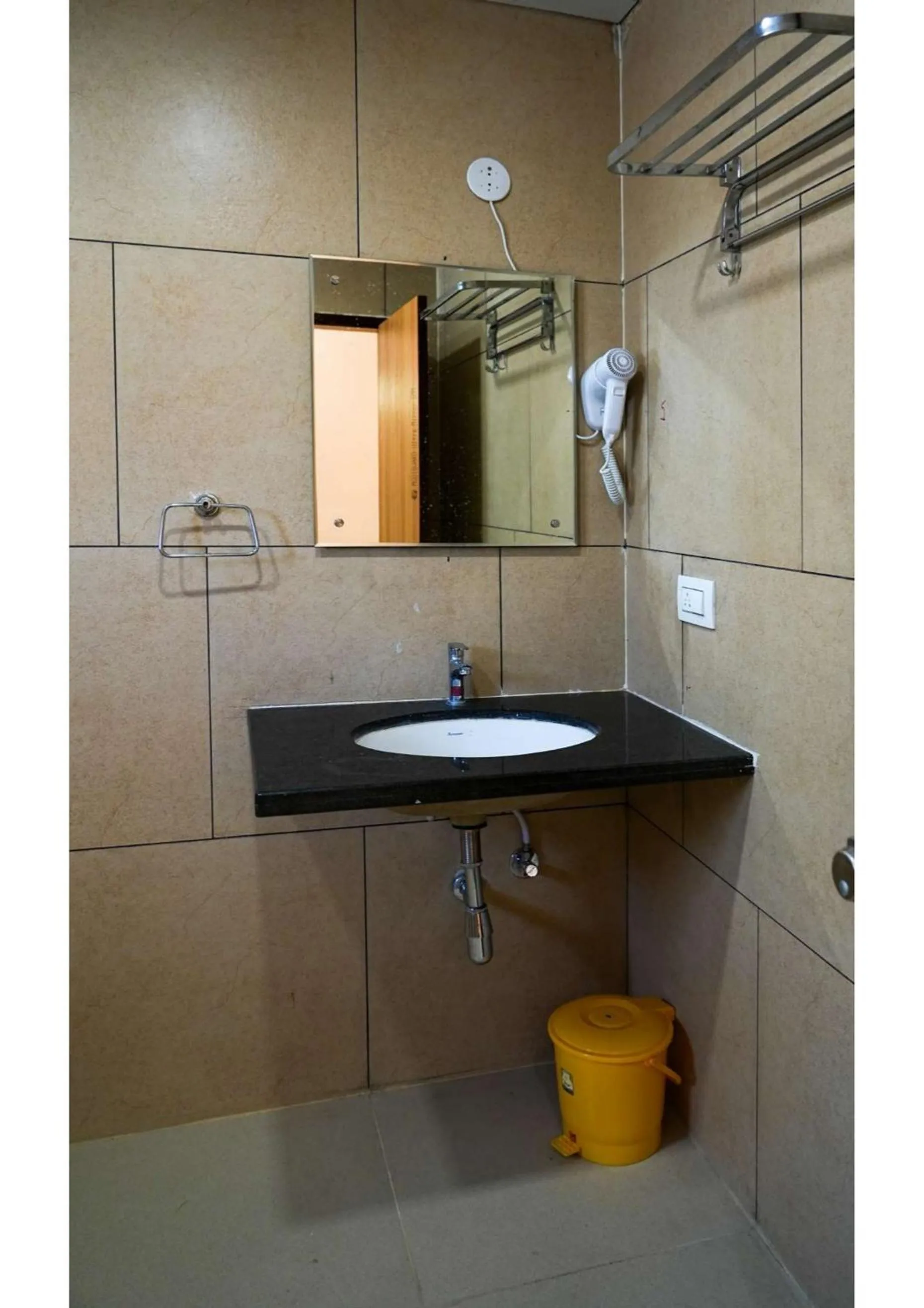 Bathroom in Sri Krishna Inn - Kempegowda Airport Bangalore