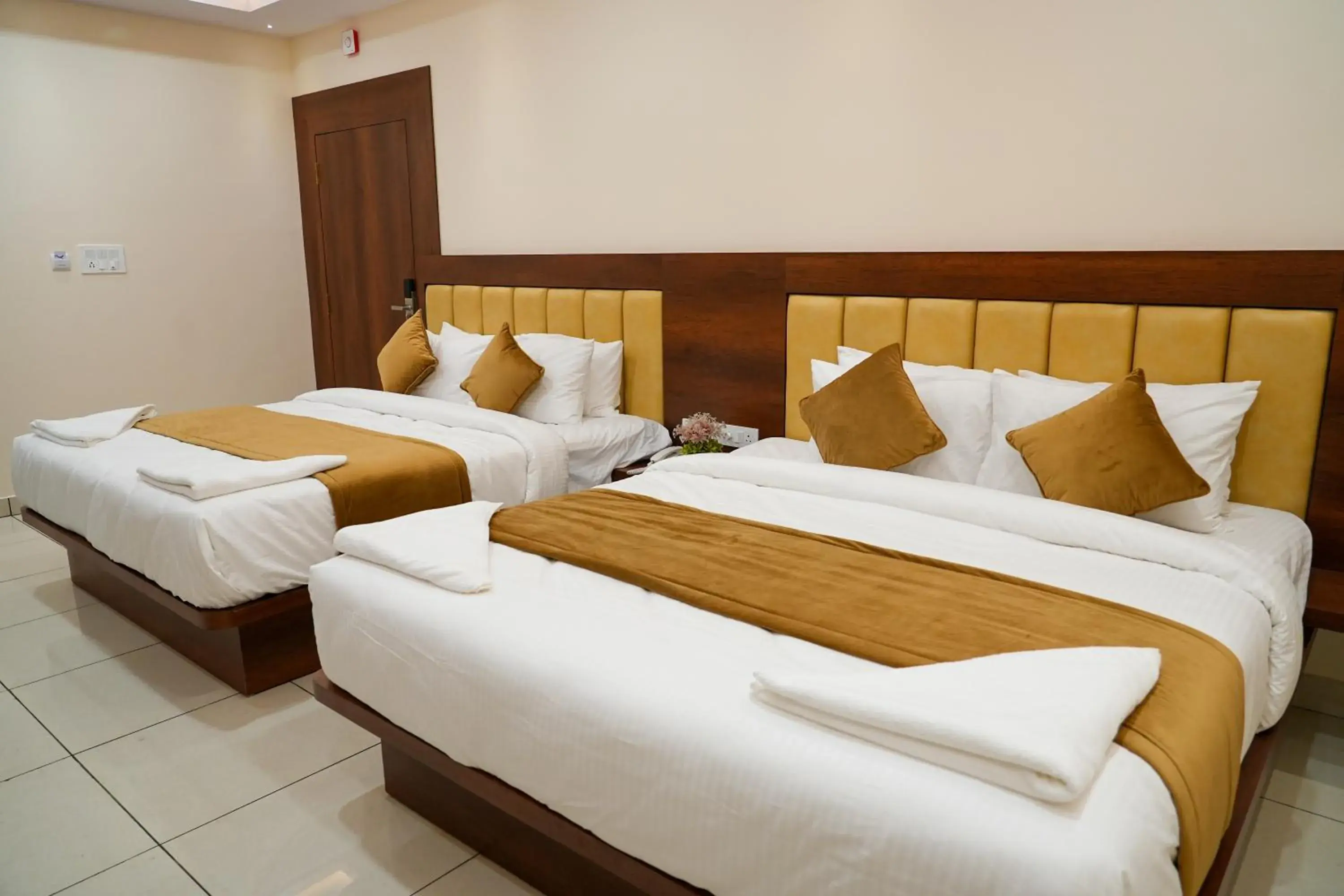 Photo of the whole room, Bed in Sri Krishna Inn - Kempegowda Airport Bangalore Photo of the whole room, Bed in Sri Krishna Inn - Kempegowda Airport Bangalore