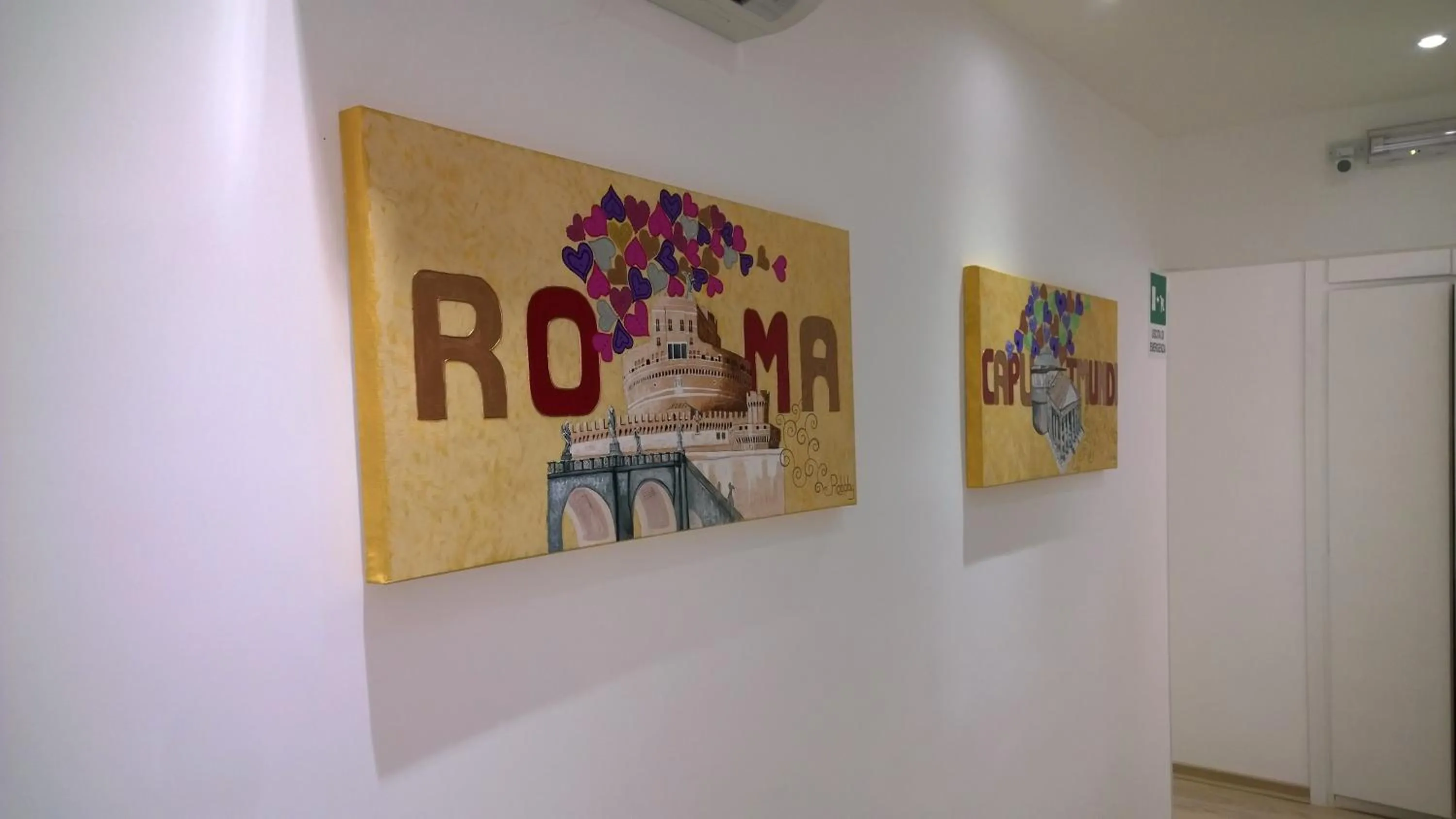 Lobby or reception in Buonarroti Guest House