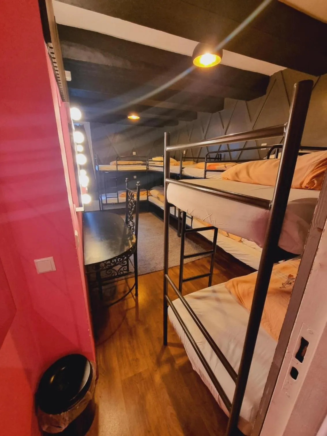 Bedroom, Bed in International Budget Hostel City Center