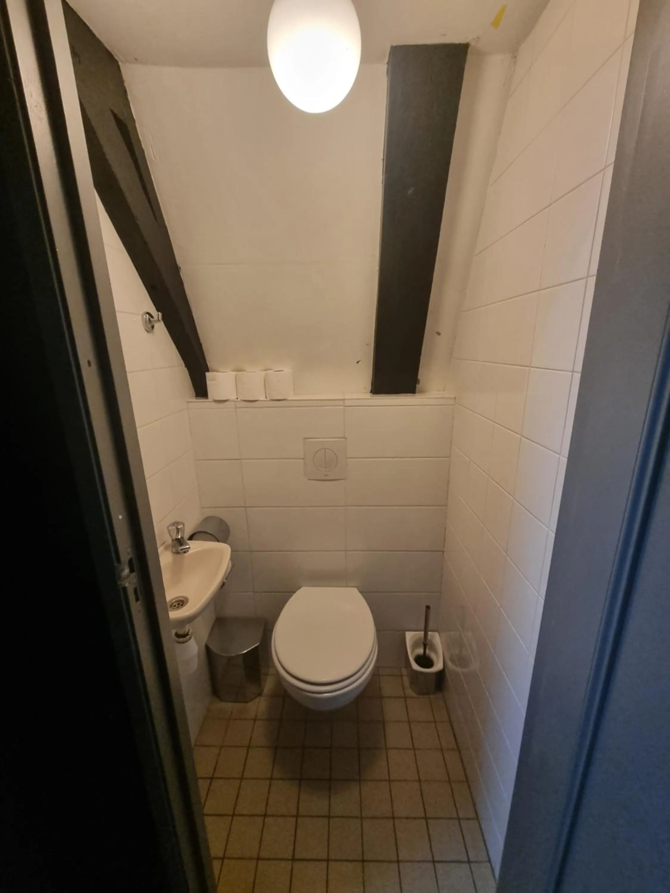 Toilet in Amsterdam Downtown Hotel Canal View