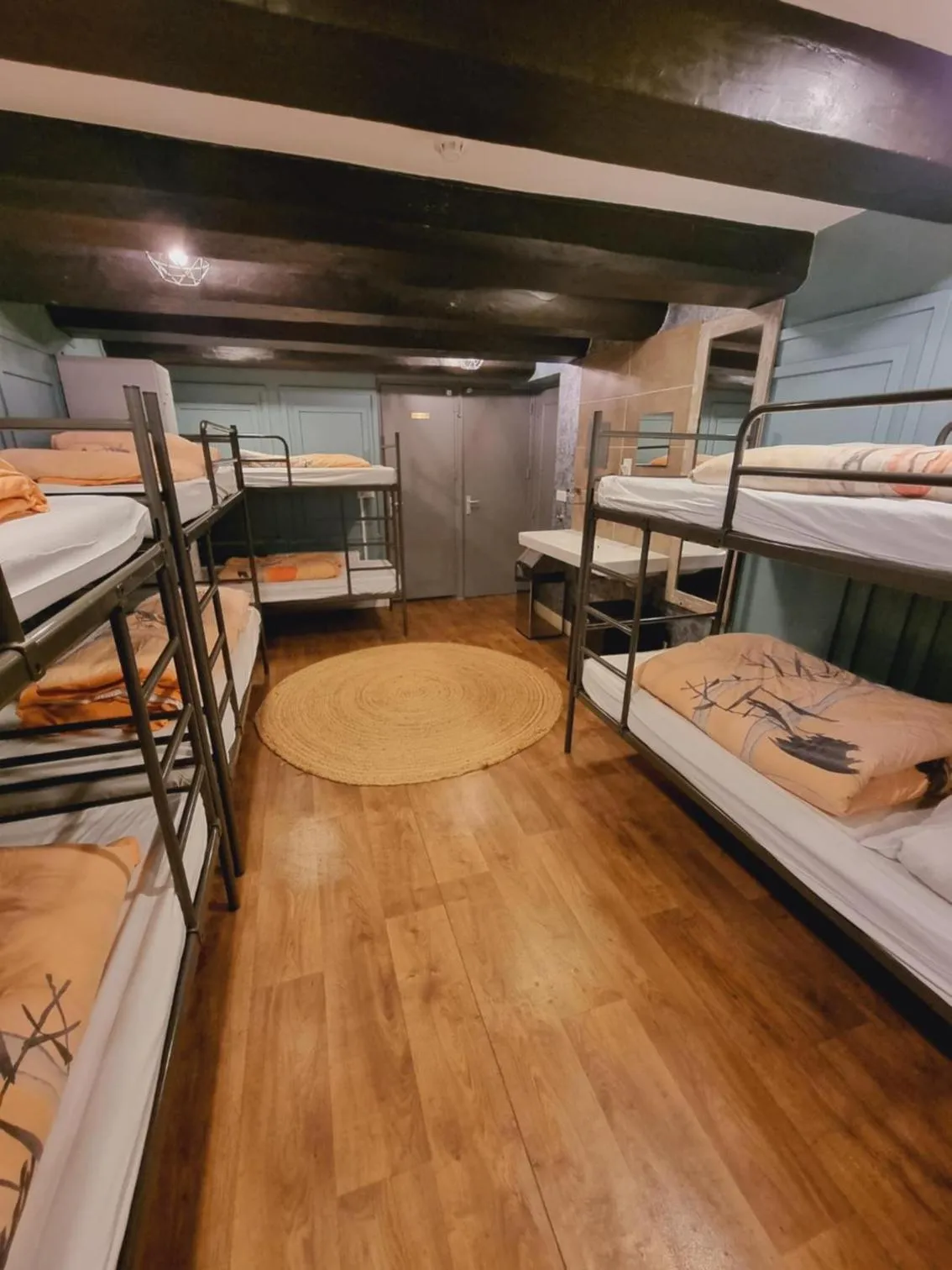 Bedroom, Bed in International Budget Hostel City Center