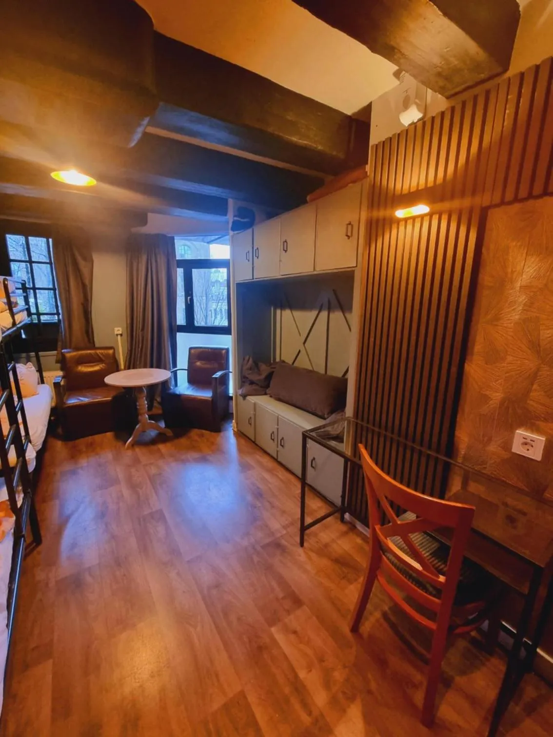 Seating area in International Budget Hostel City Center