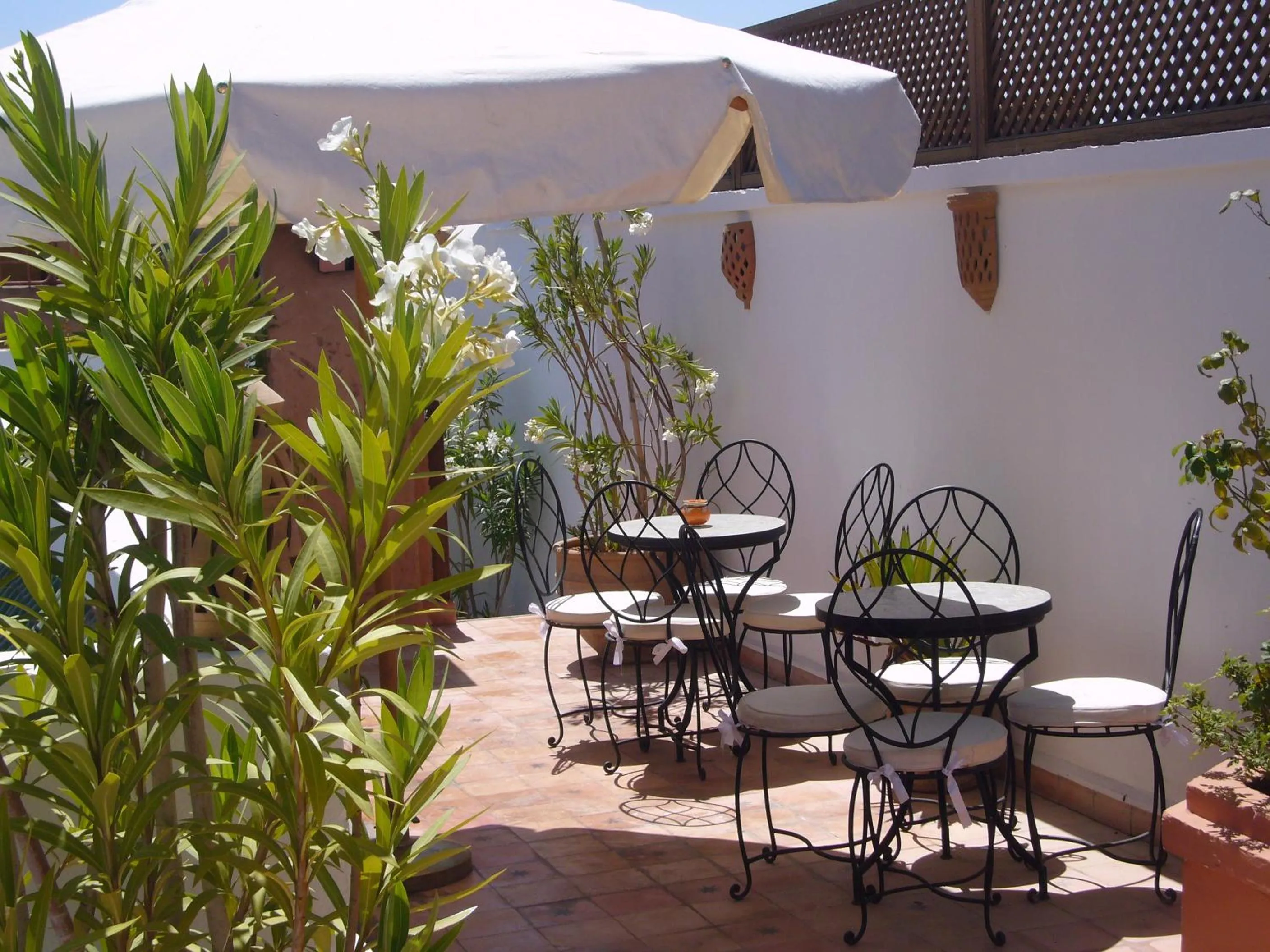 Patio in Riad Clémentine