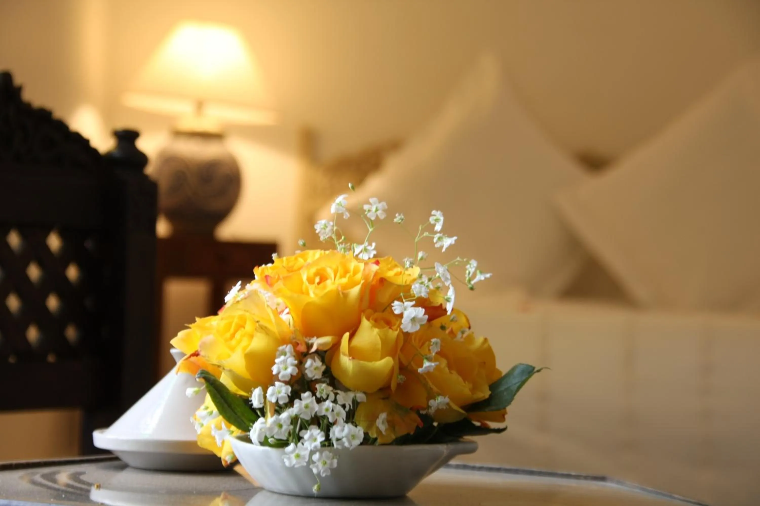 Decorative detail in Riad Clémentine