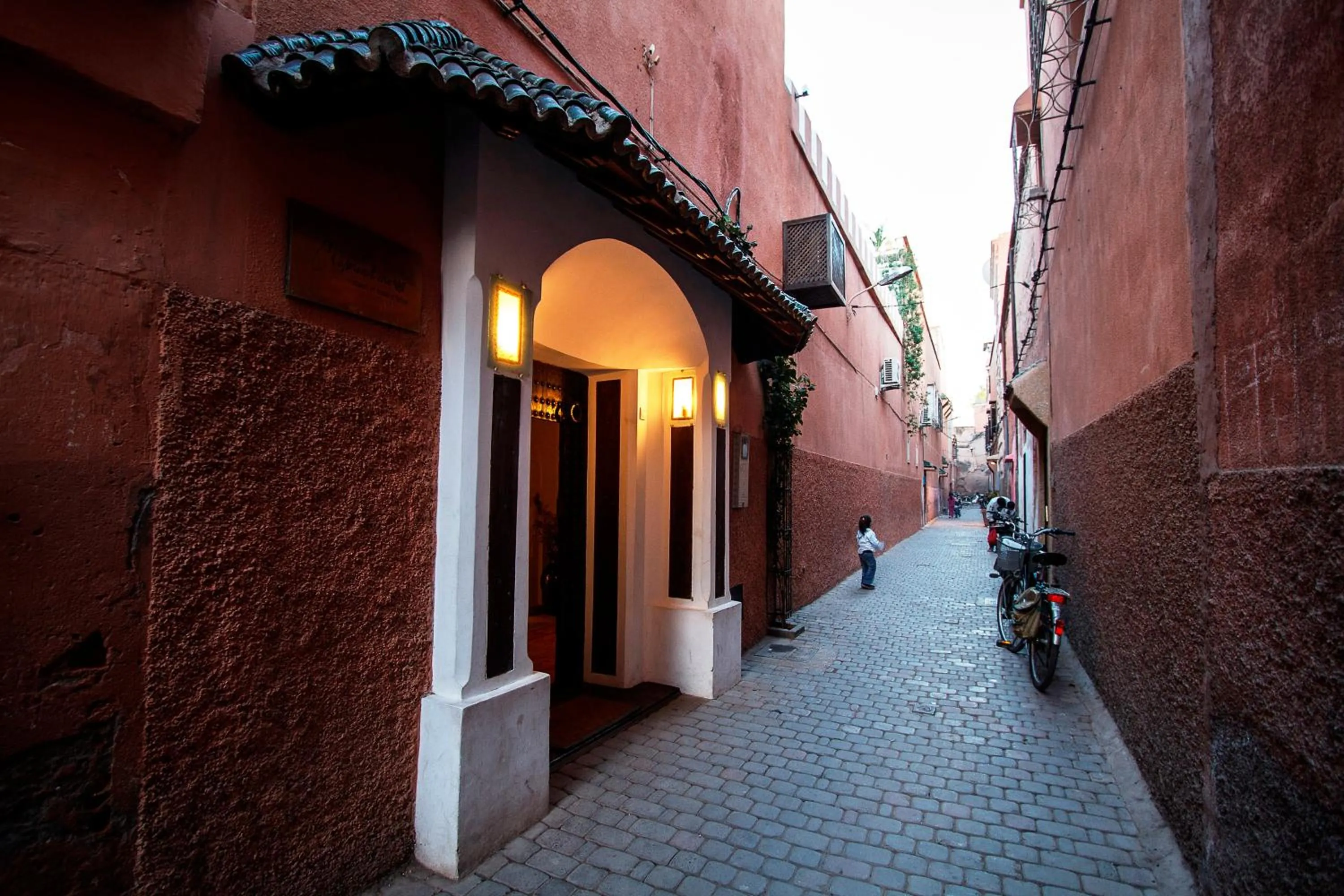 Facade/entrance in Riad Clémentine