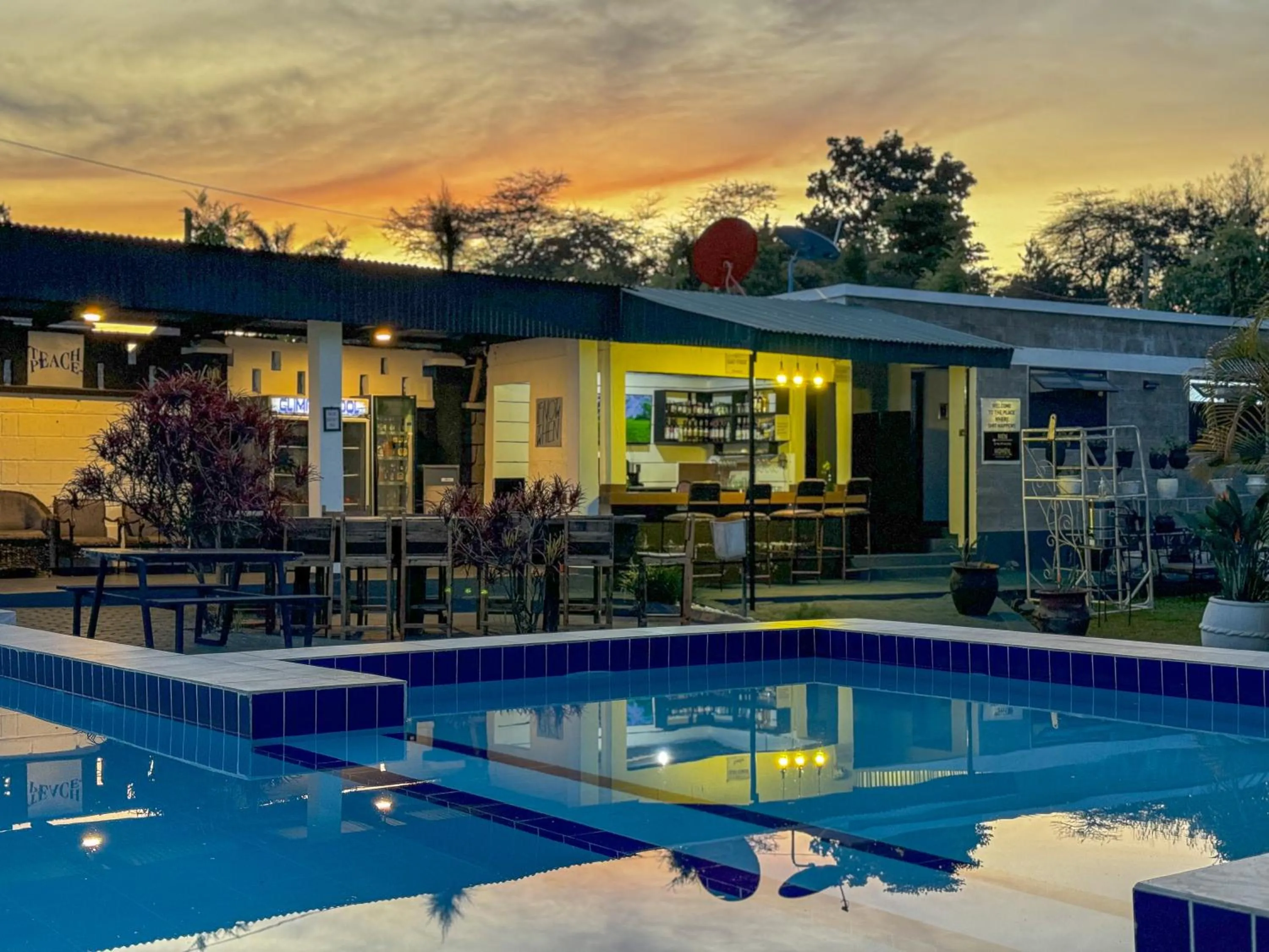 Swimming pool in Njiro Climax