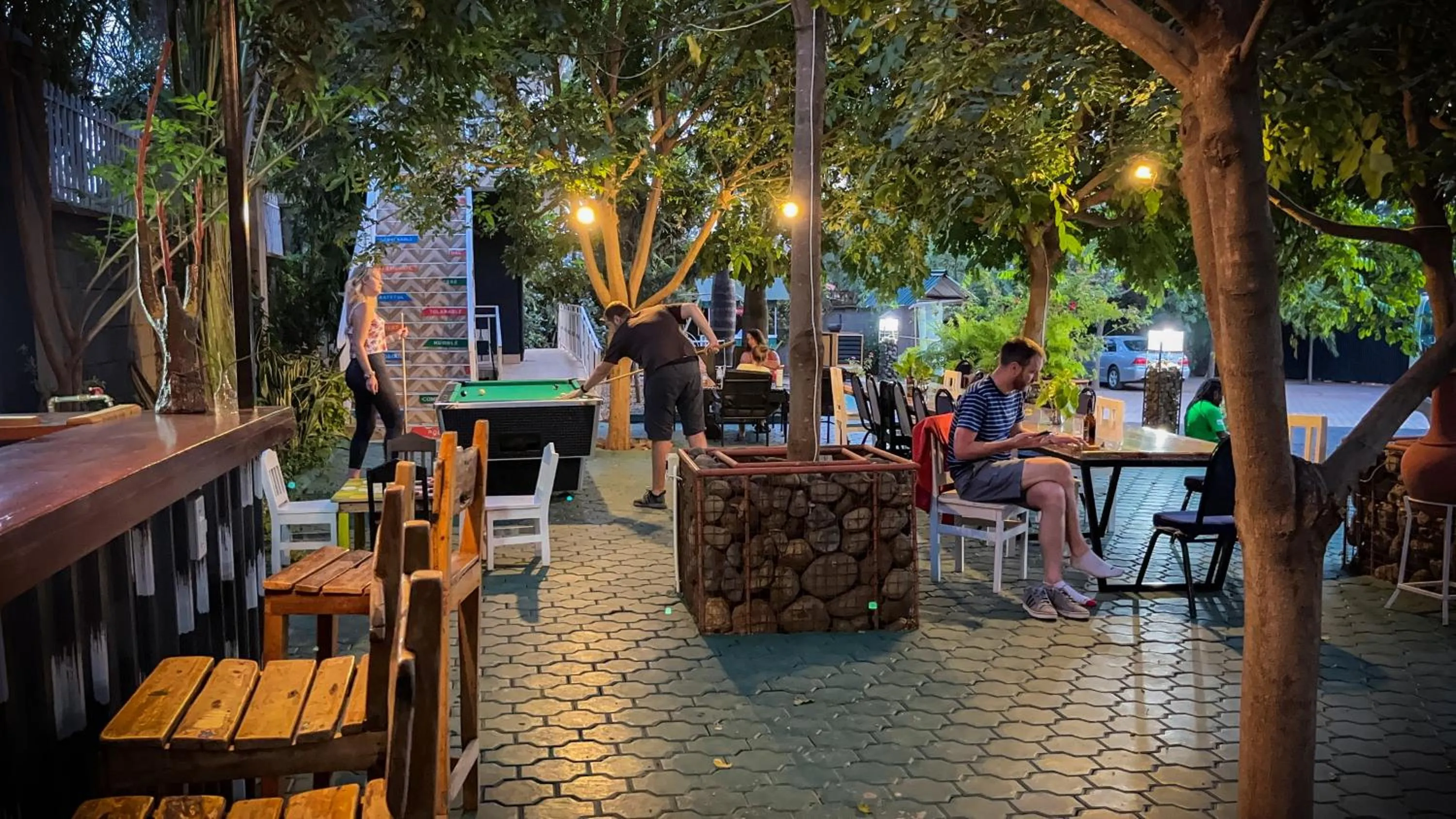 group of guests in Njiro Climax