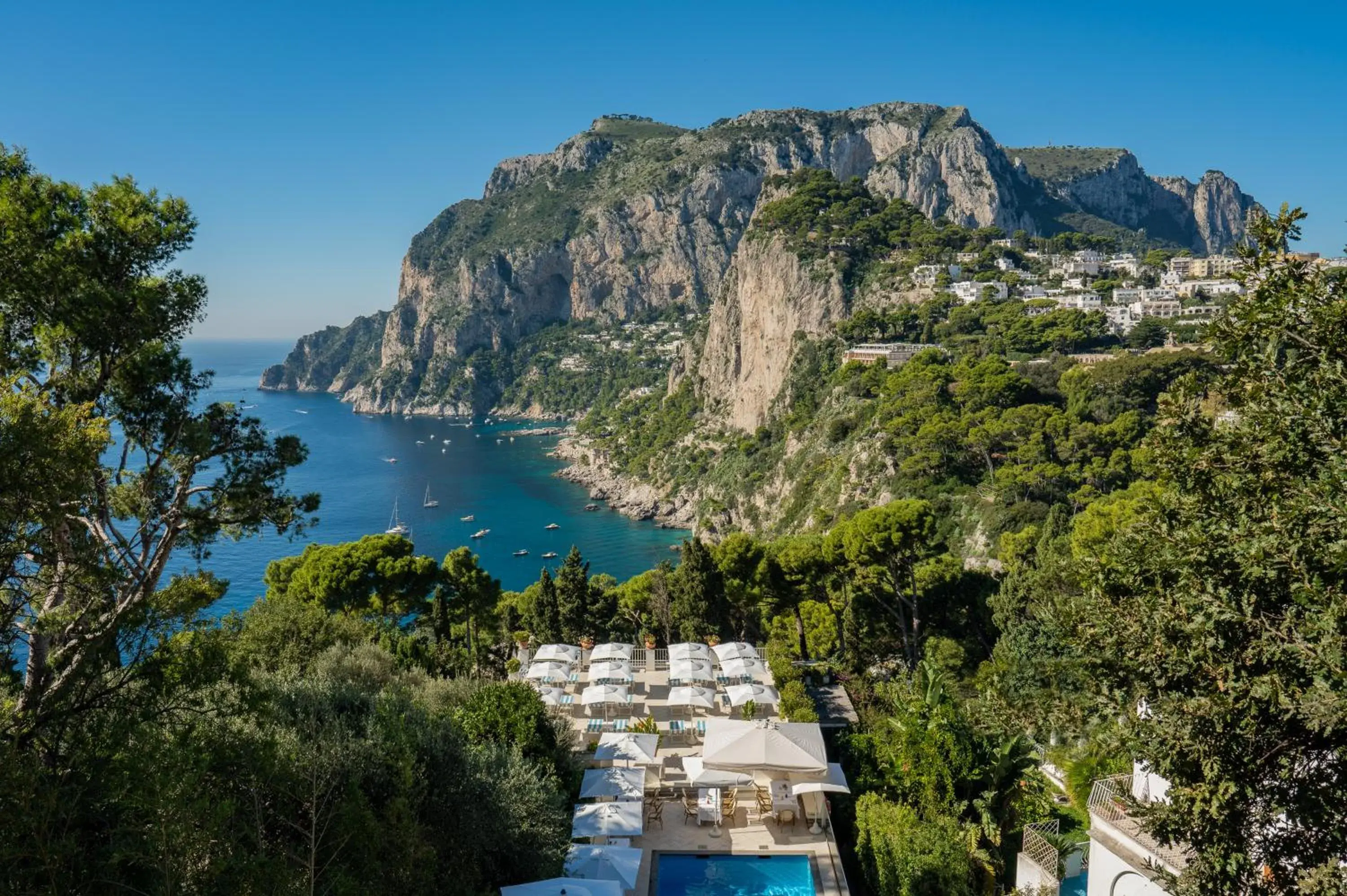 Bird's eye view in Hotel Villa Brunella Bird's eye view in Hotel Villa Brunella