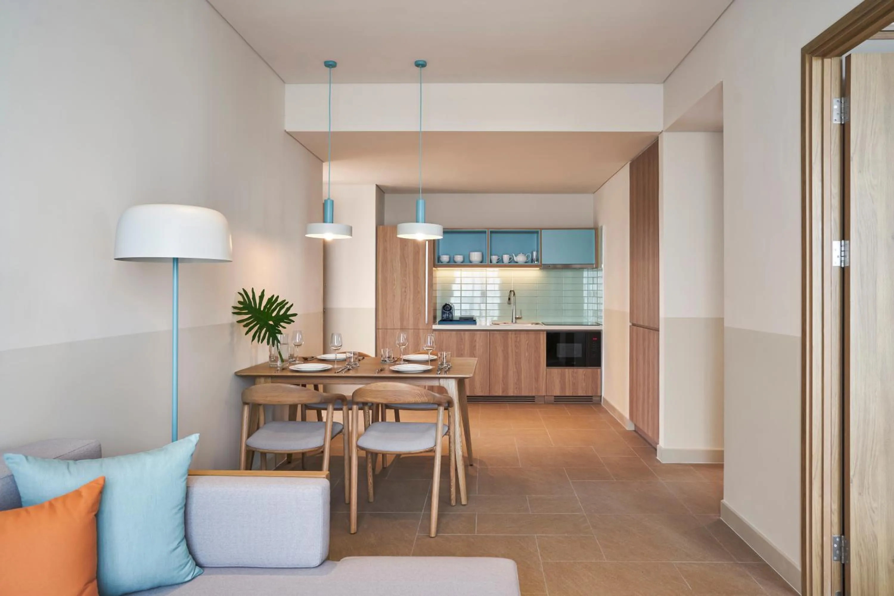 Living room in IXORA Ho Tram By Fusion