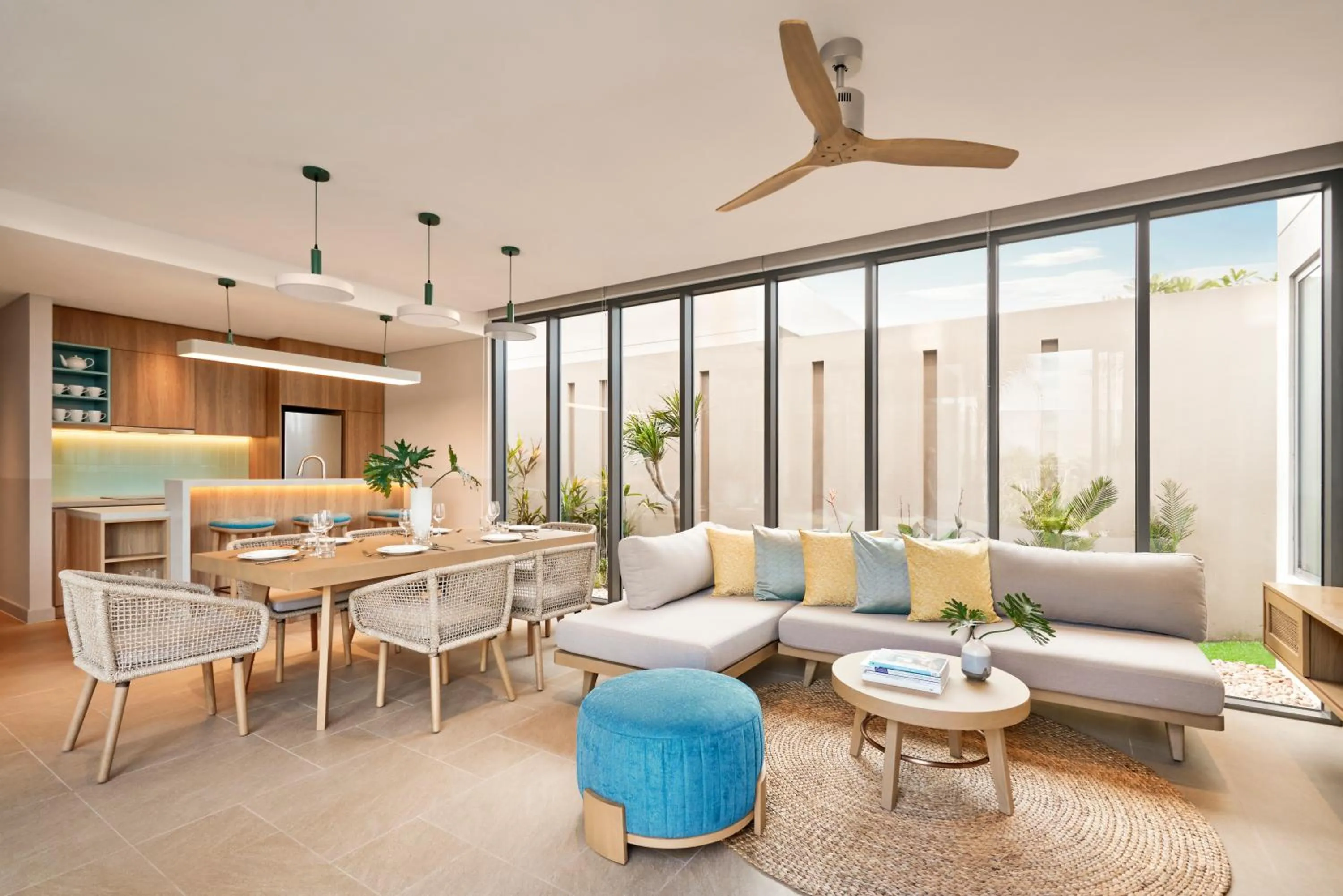 Living room in IXORA Ho Tram By Fusion