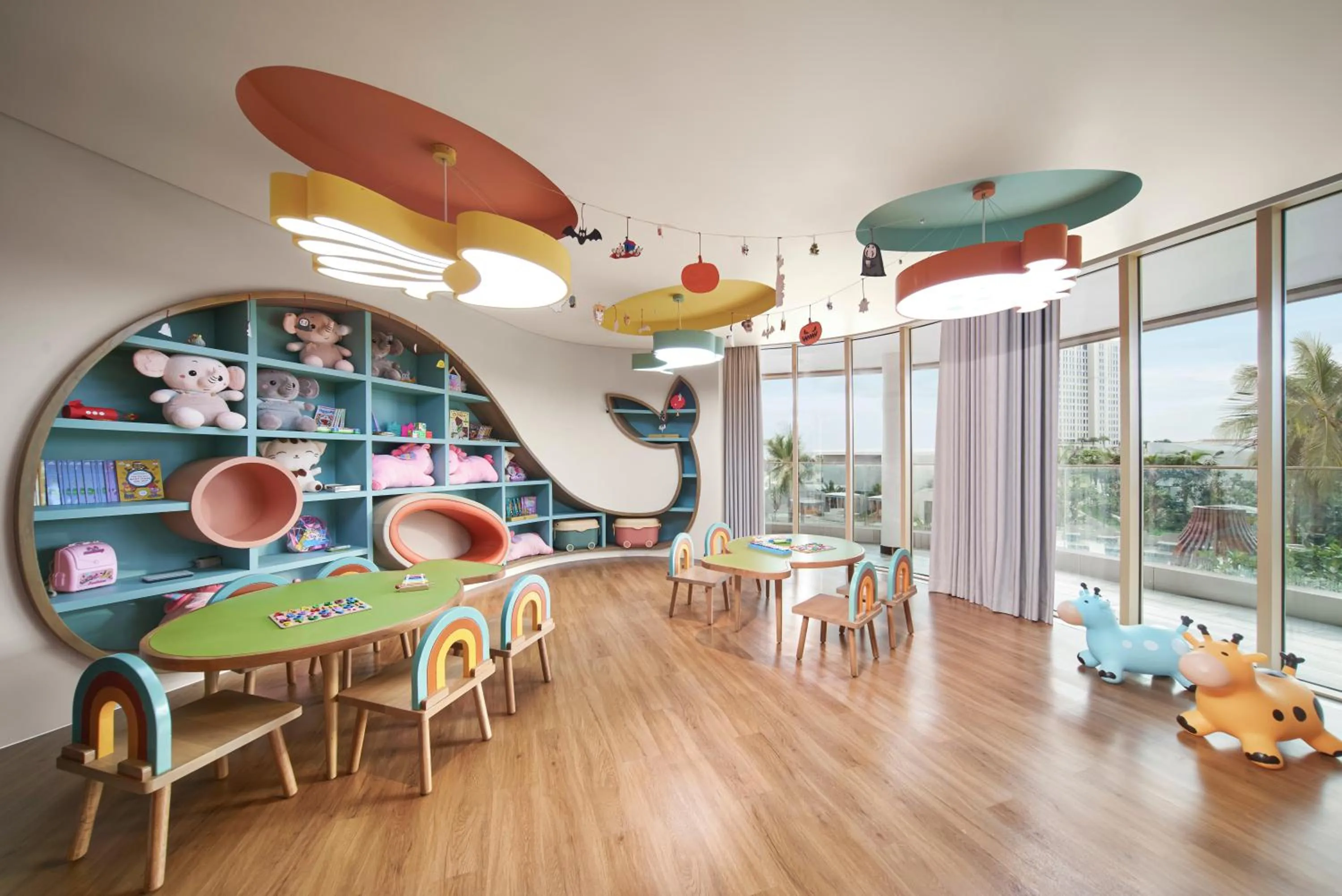 Children play ground in IXORA Ho Tram By Fusion