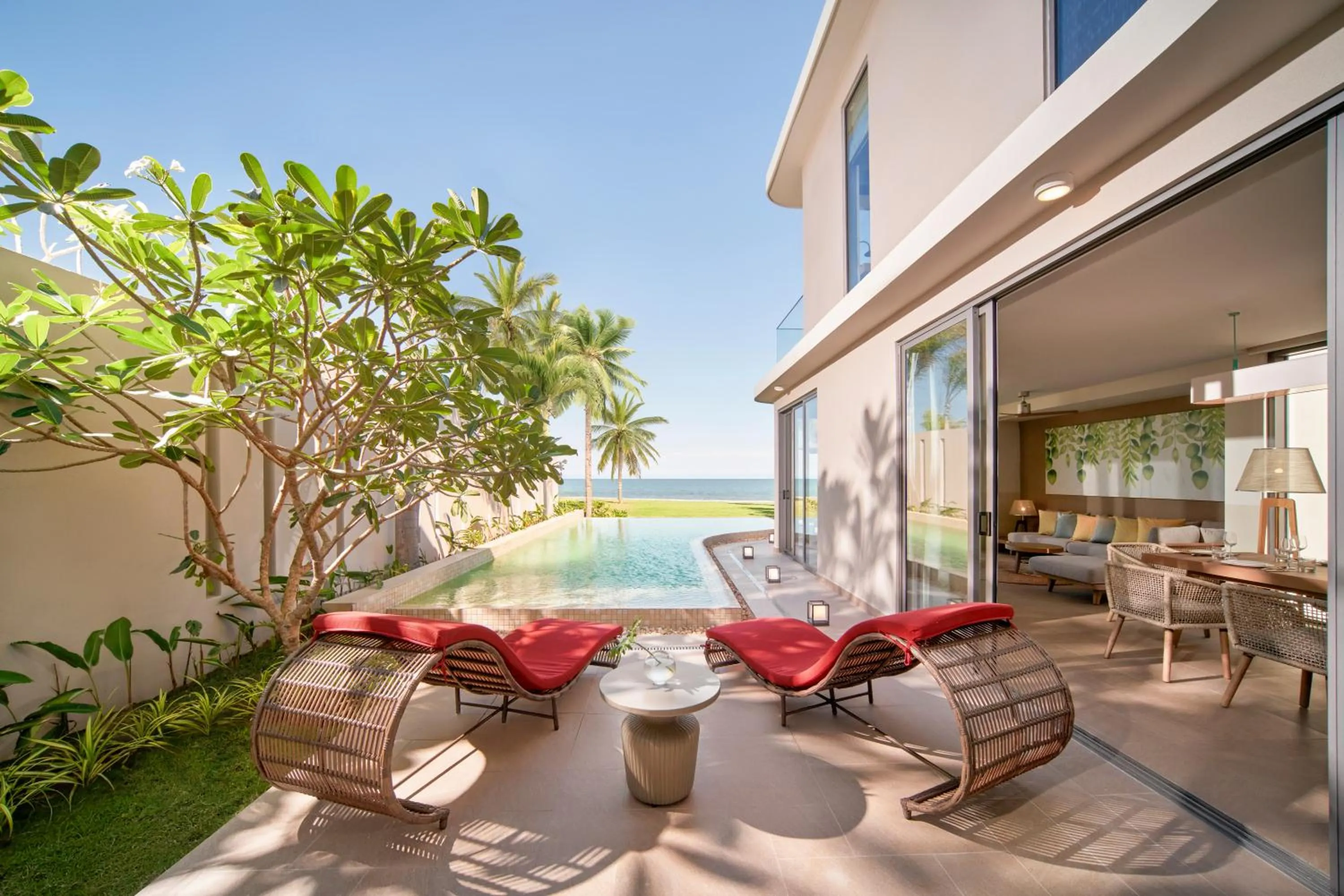 Beach in IXORA Ho Tram By Fusion