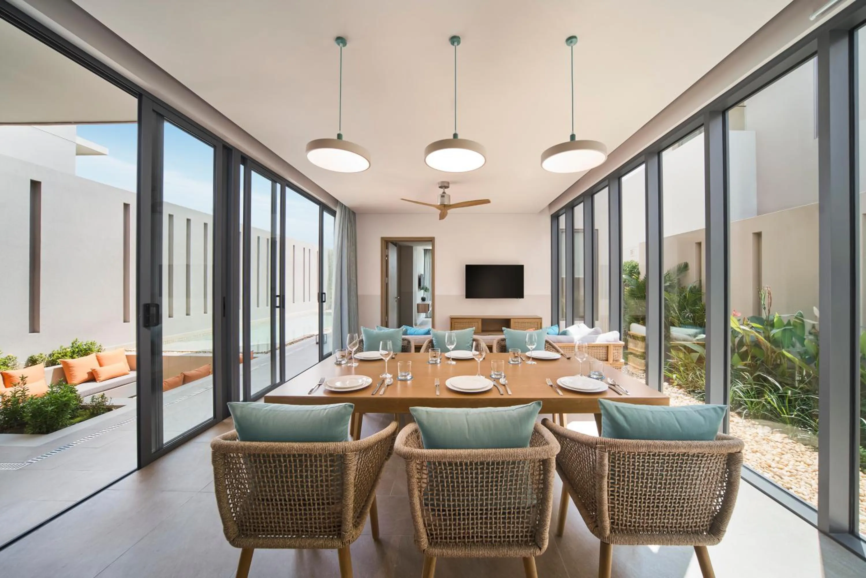 kitchen in IXORA Ho Tram By Fusion