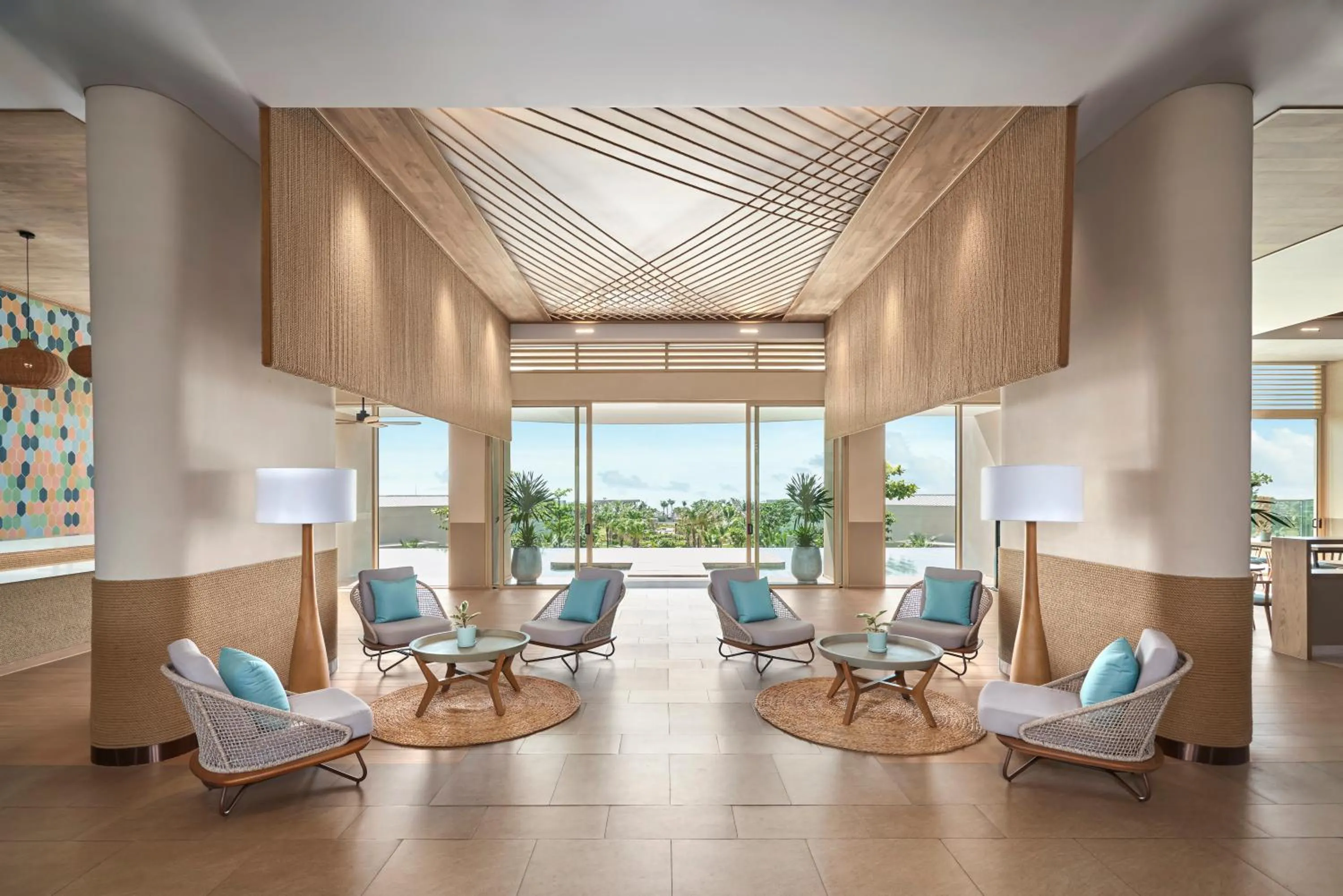 Lobby or reception in IXORA Ho Tram By Fusion