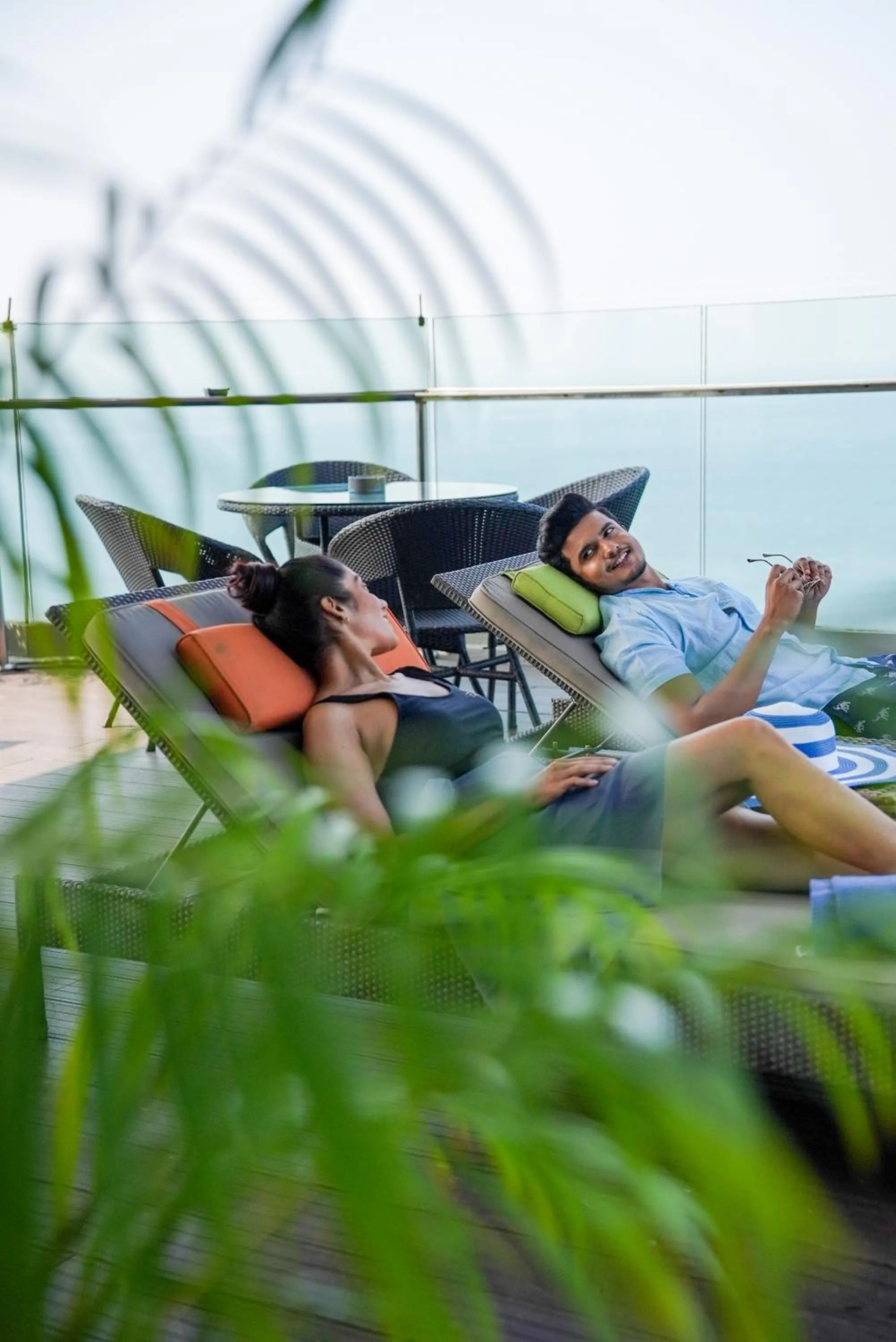 Seating area in Radisson Hotel Colombo