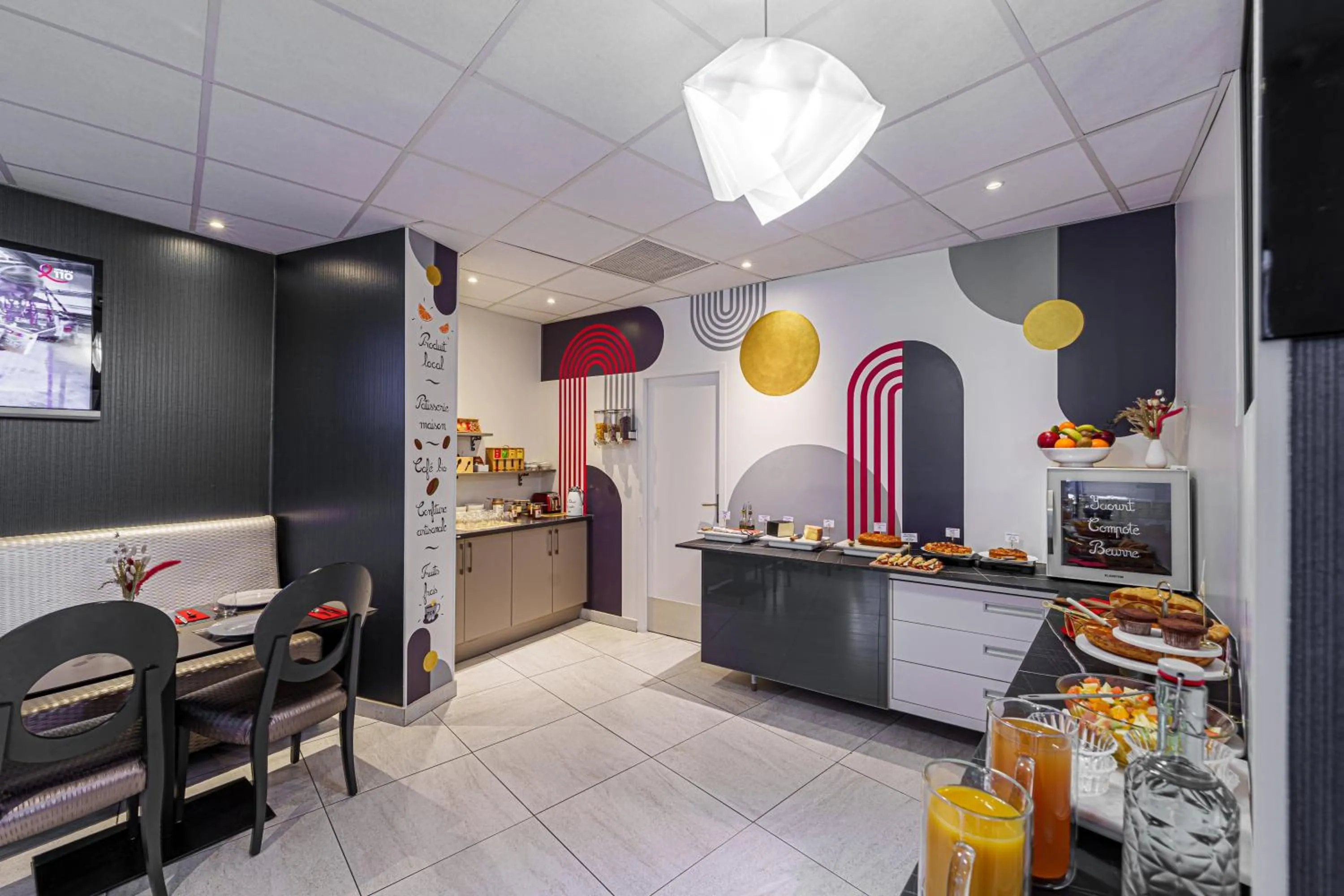 Living room in Nyx Hôtel Indépendant Perpignan Centre Gare