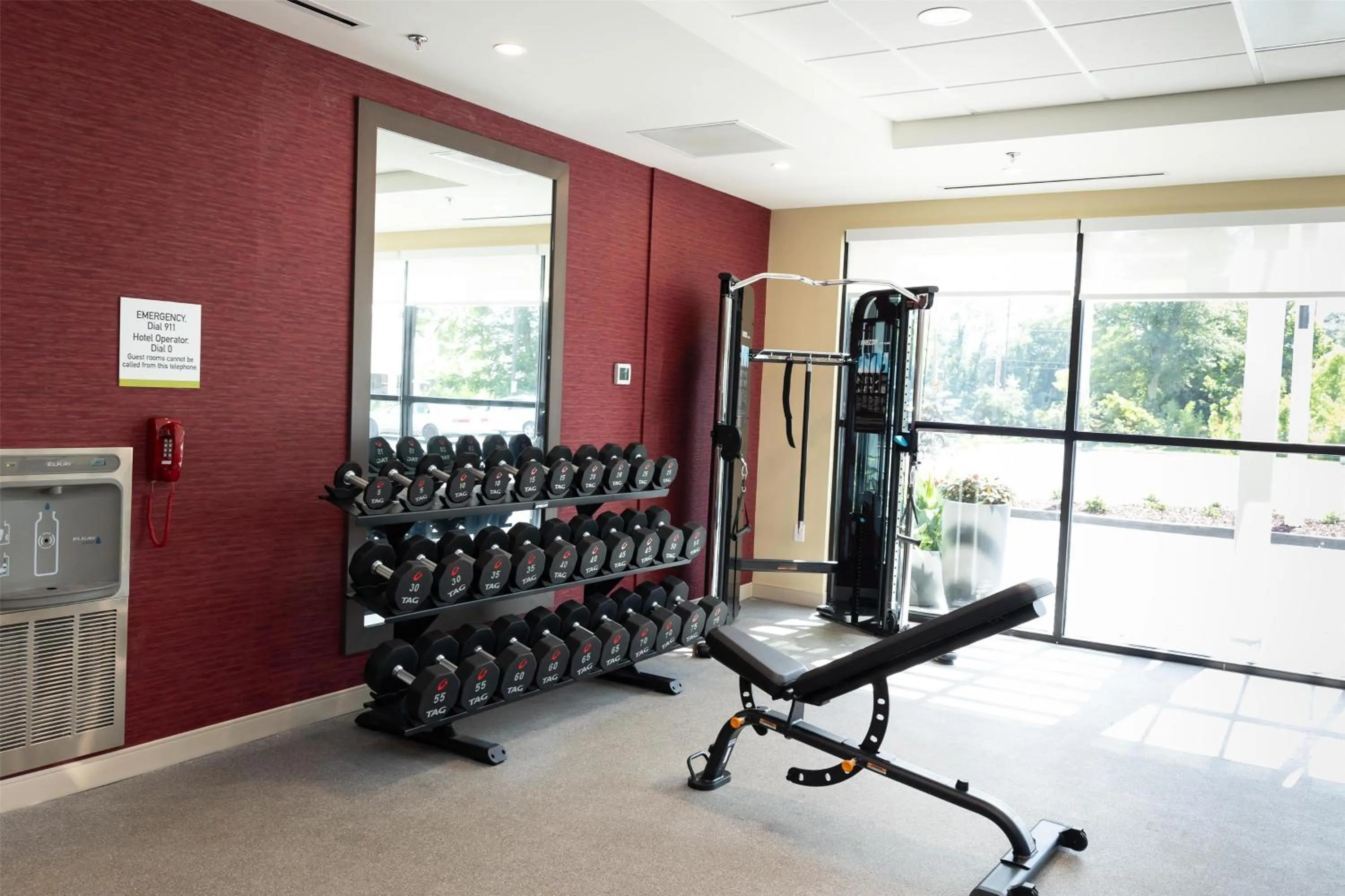 Fitness centre/facilities in Home2 Suites By Hilton Hammond, La
