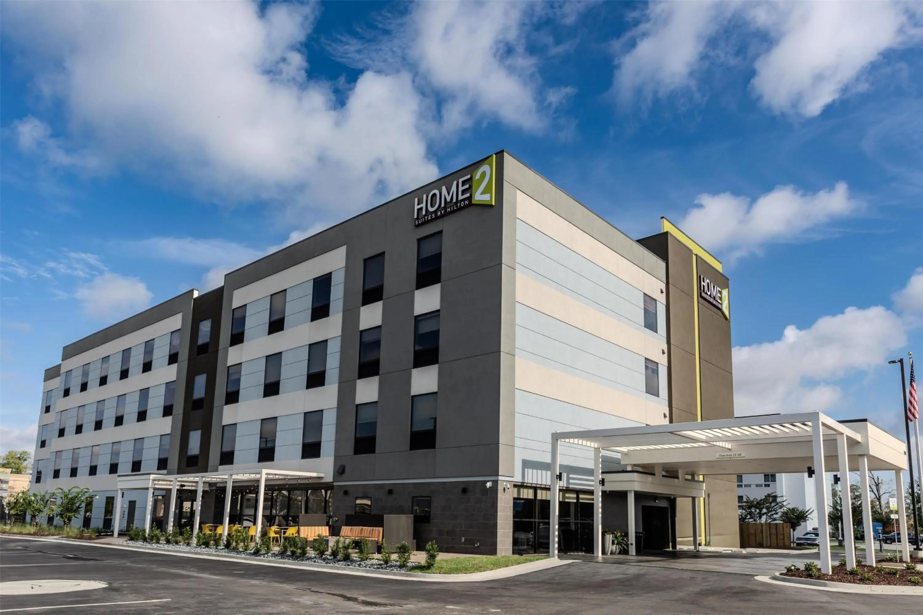 Property building in Home2 Suites By Hilton Hammond, La