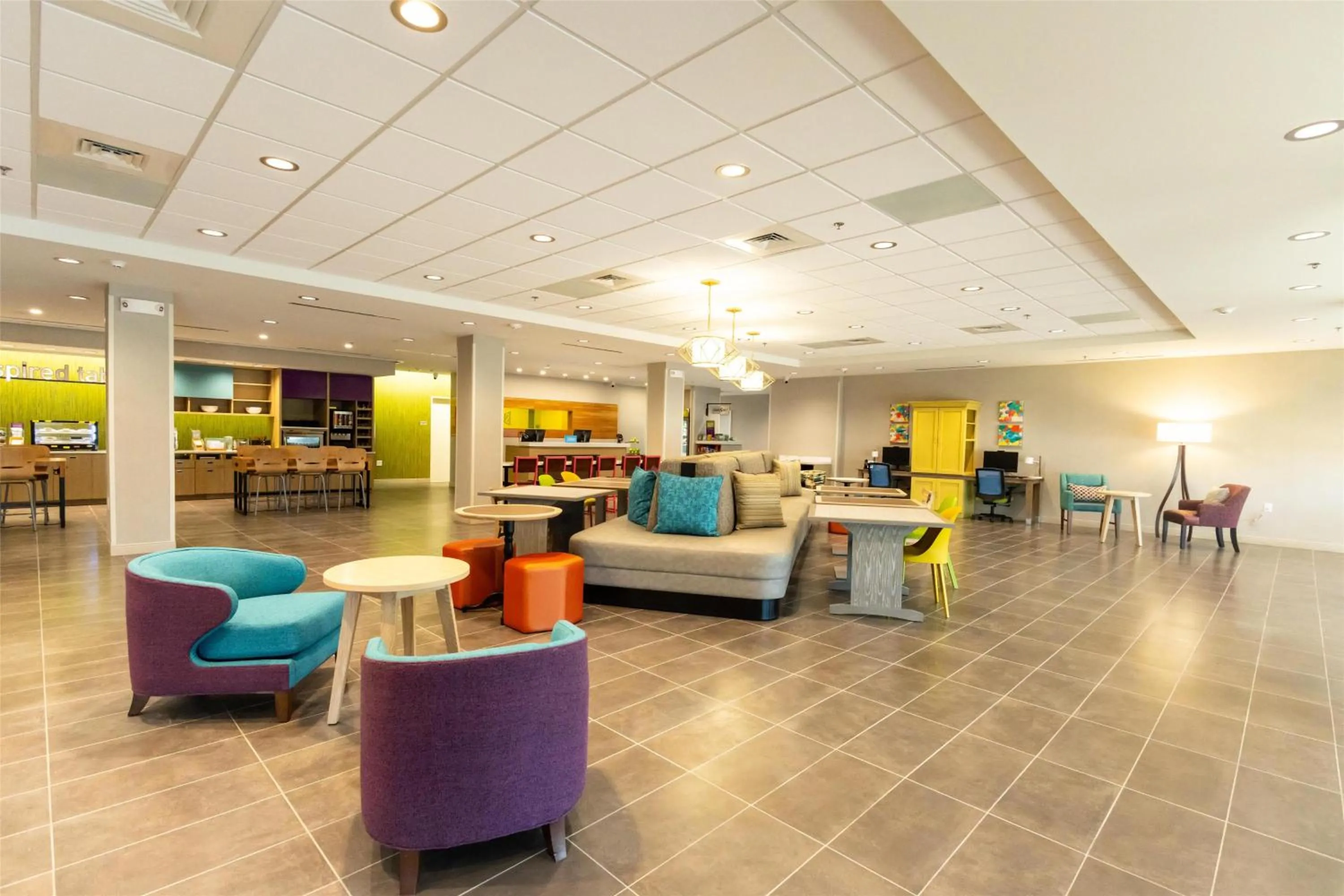 Lobby or reception in Home2 Suites By Hilton Hammond, La