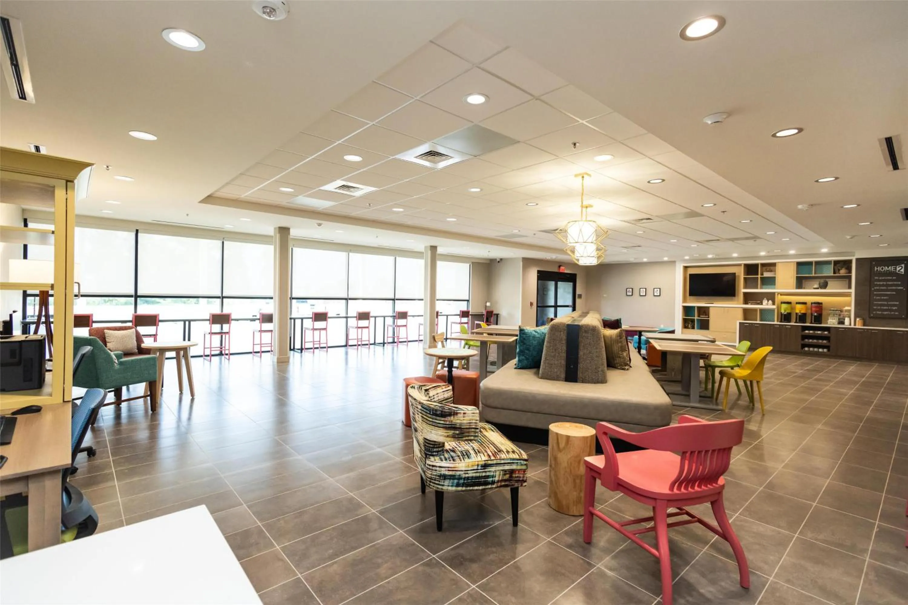 Lobby or reception in Home2 Suites By Hilton Hammond, La