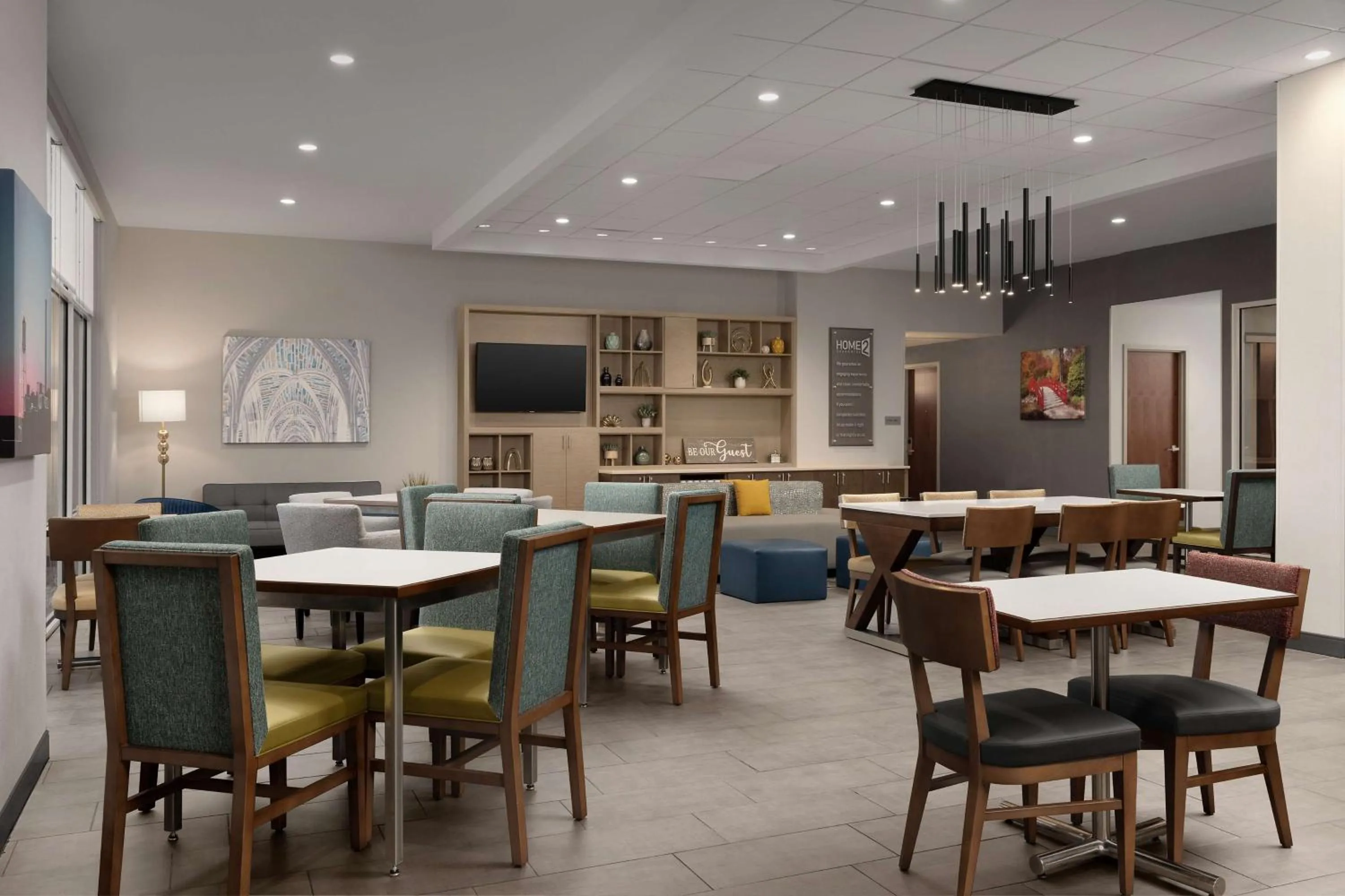 Breakfast in Home2 Suites By Hilton Durham University Medical Center