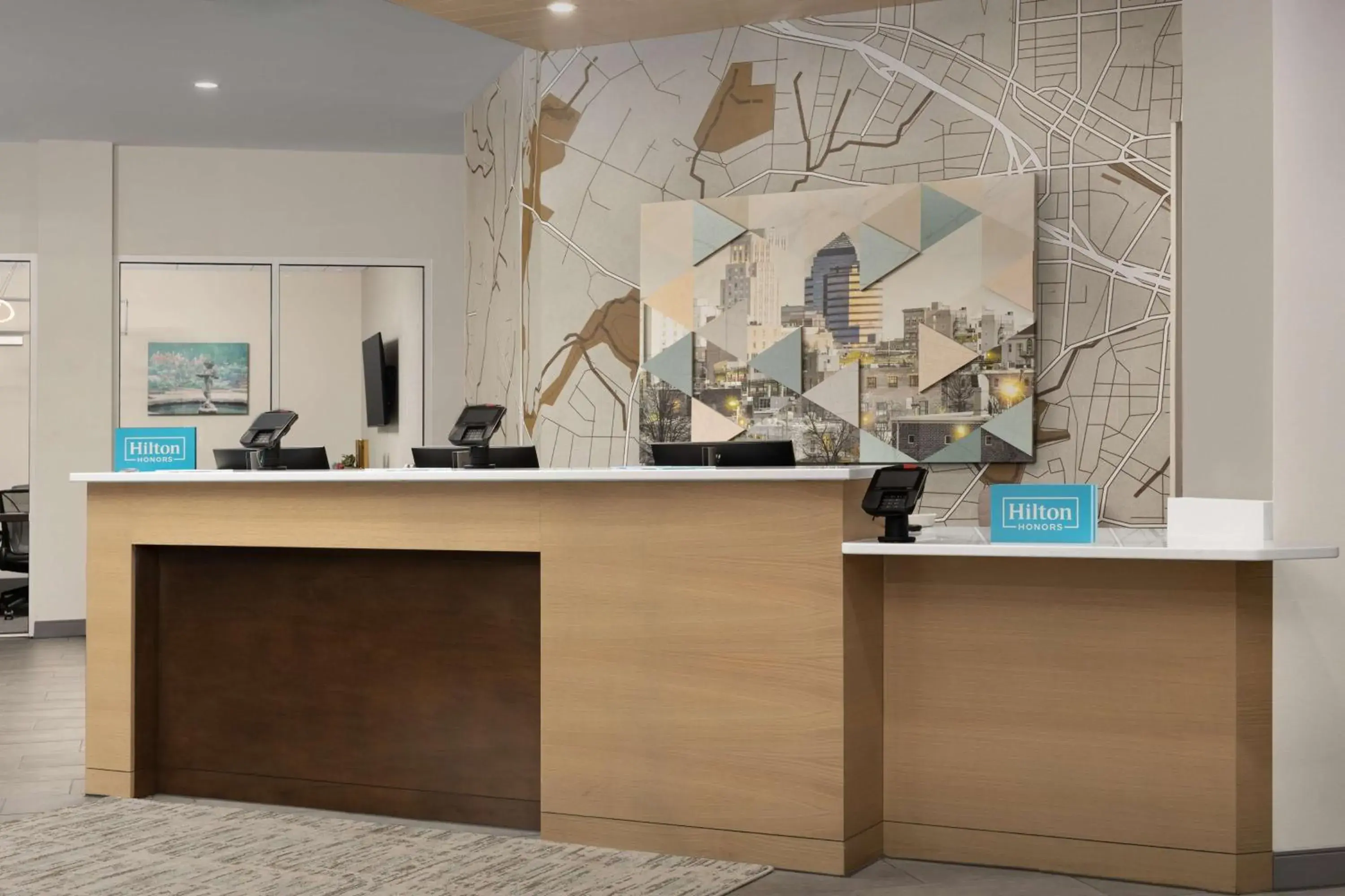 Lobby or reception in Hampton Inn & Suites Durham University Medical Center Lobby or reception in Hampton Inn & Suites Durham University Medical Center