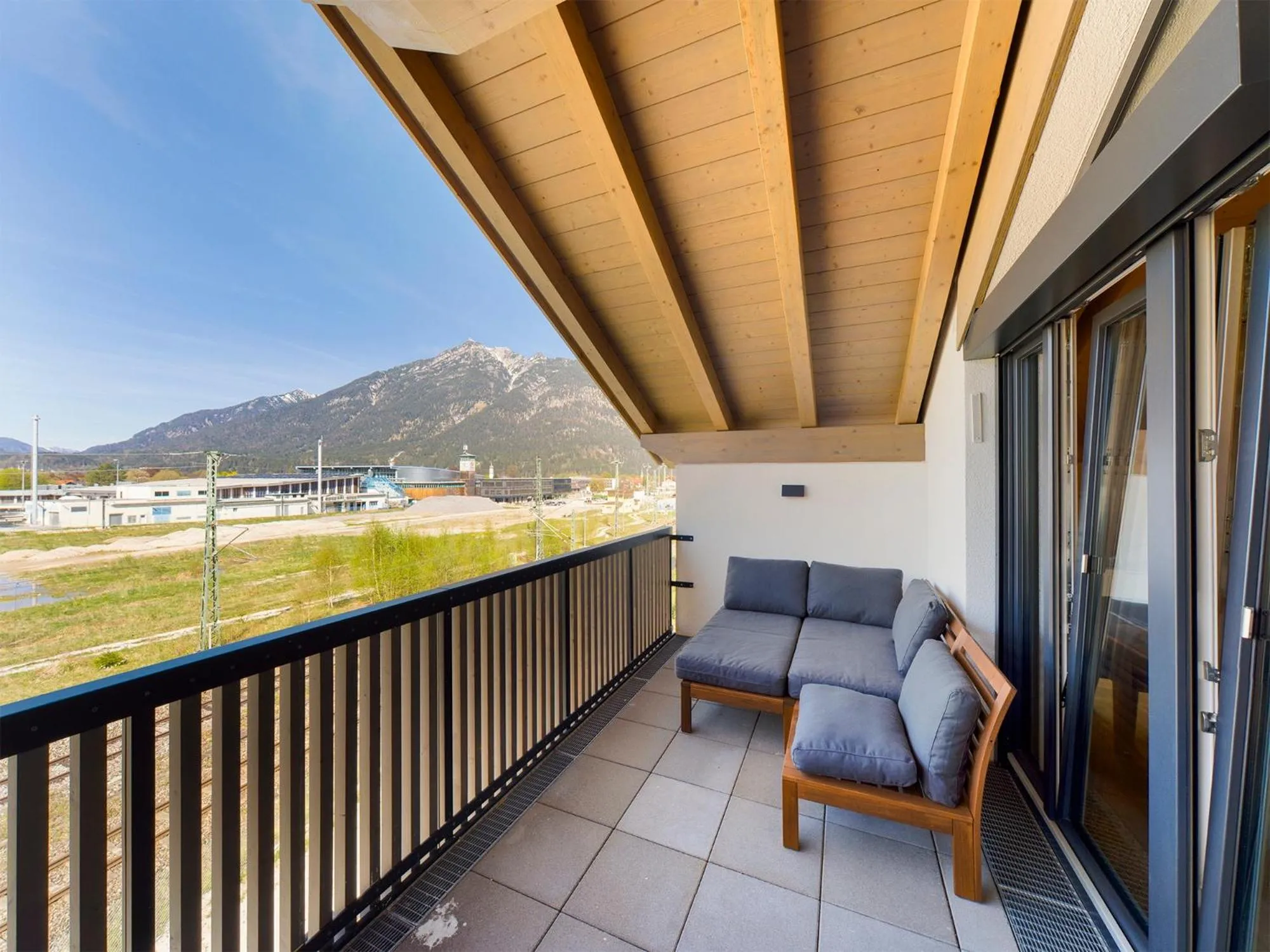 Balcony/Terrace in Gipfelkreuz mit Sauna