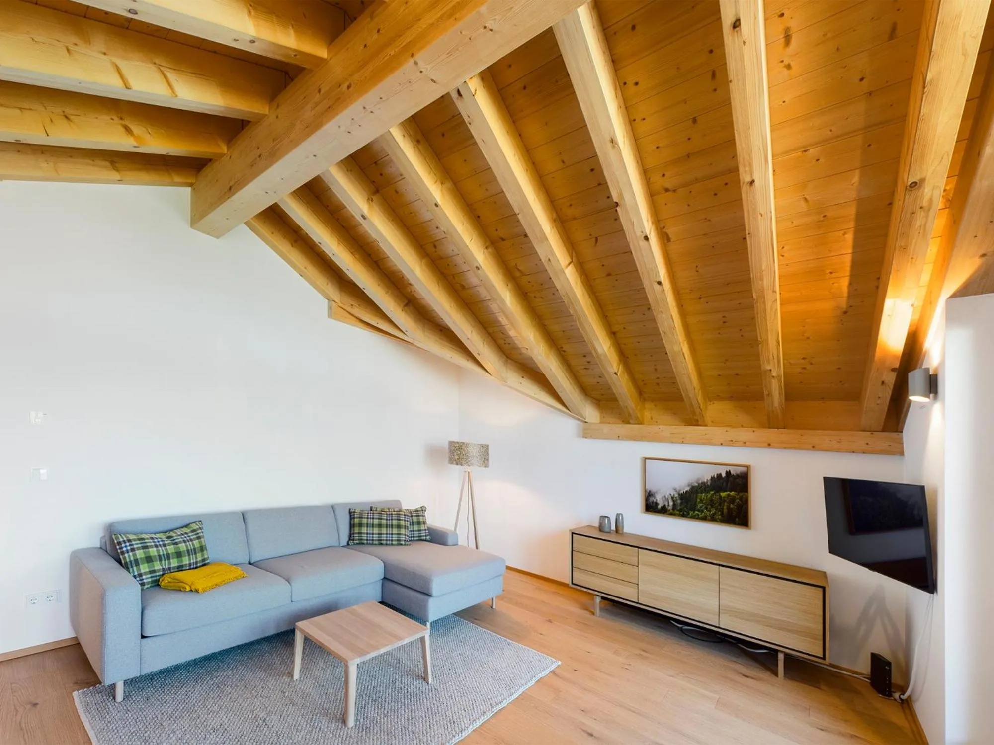 Living room in Gipfelkreuz mit Sauna