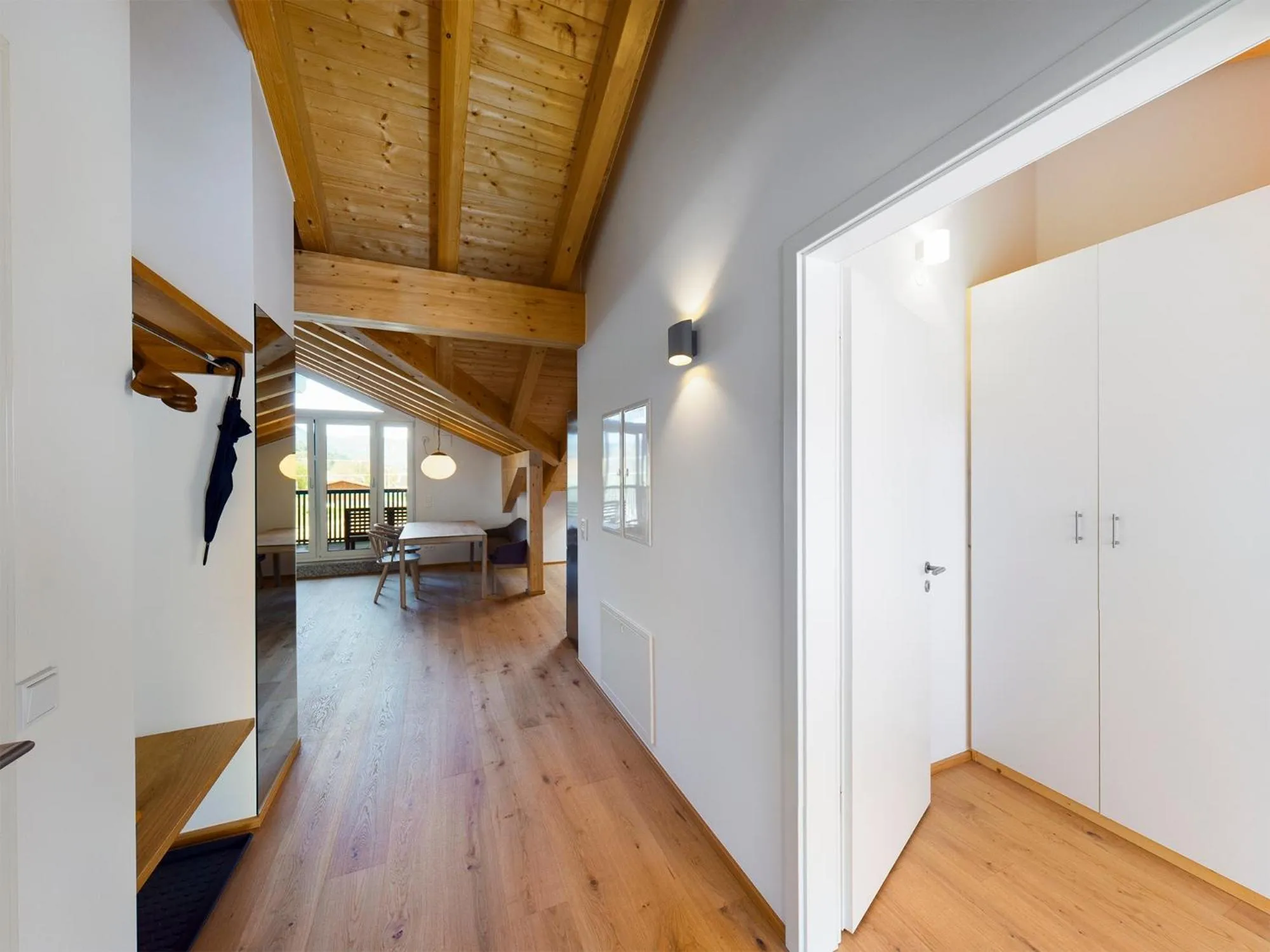 Photo of the whole room, Bed in Gipfelkreuz mit Sauna