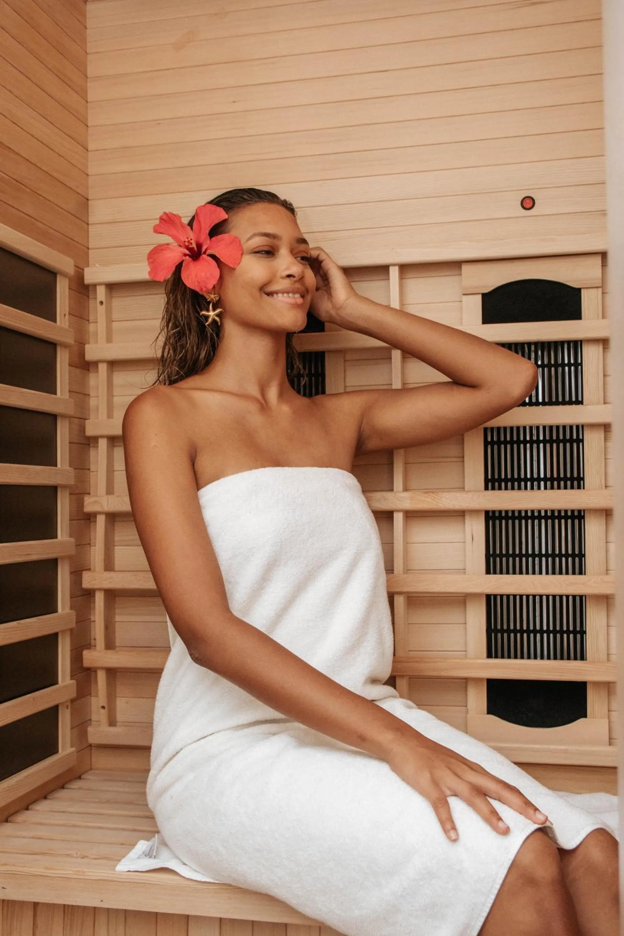 Sauna in Hibiscus Boutique Hotel