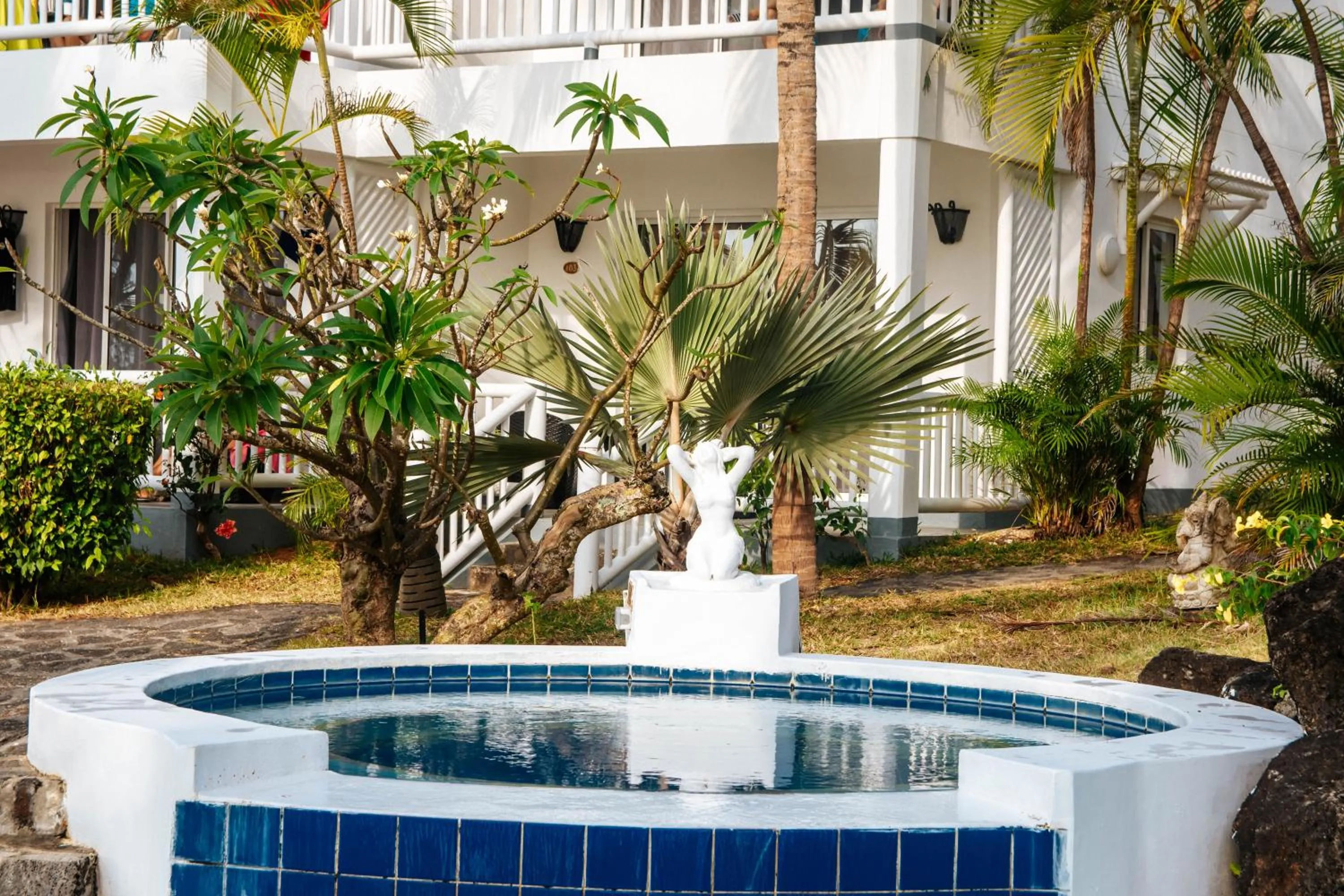 Swimming pool in Hibiscus Boutique Hotel