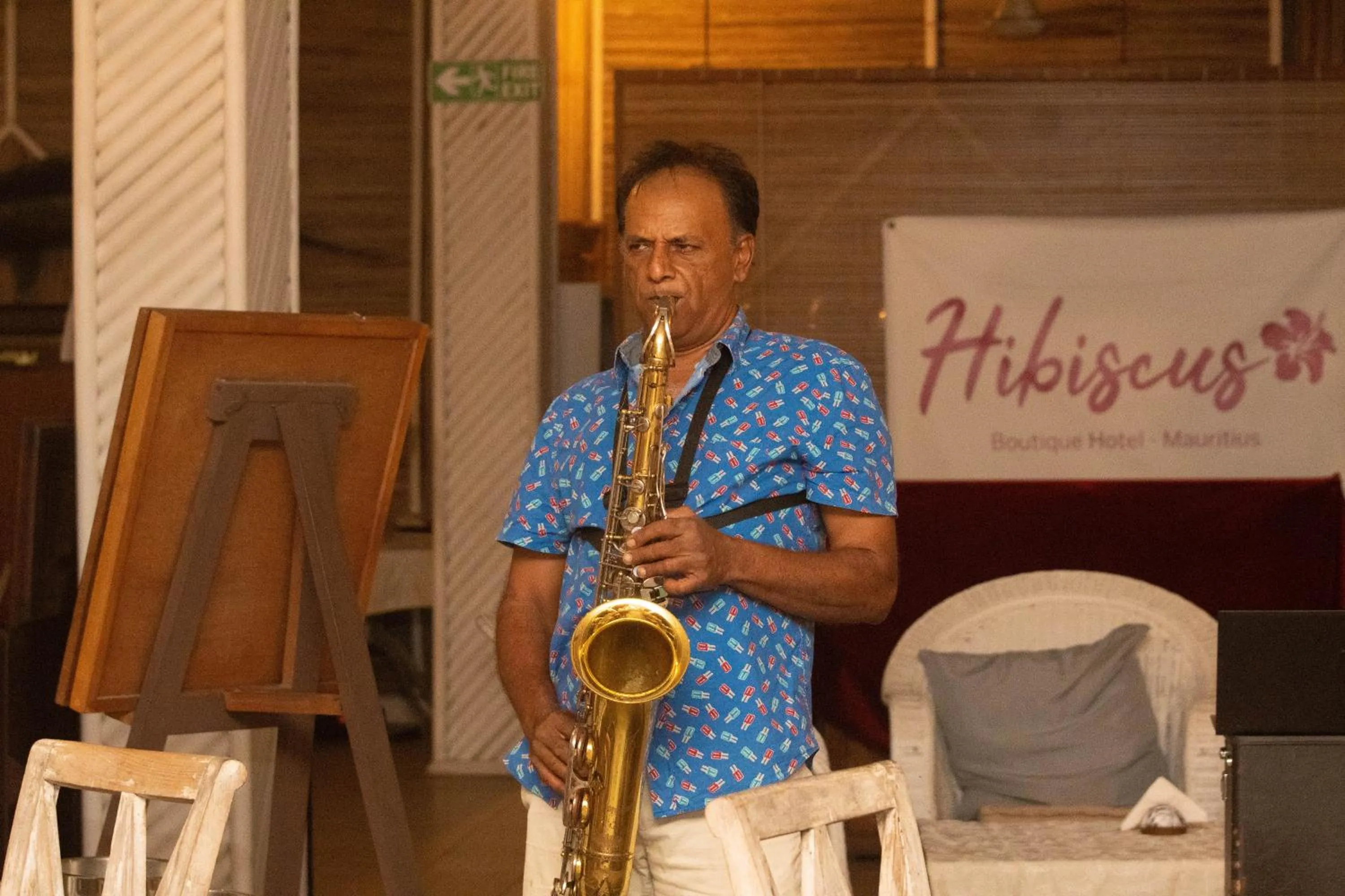 Restaurant/places to eat in Hibiscus Boutique Hotel