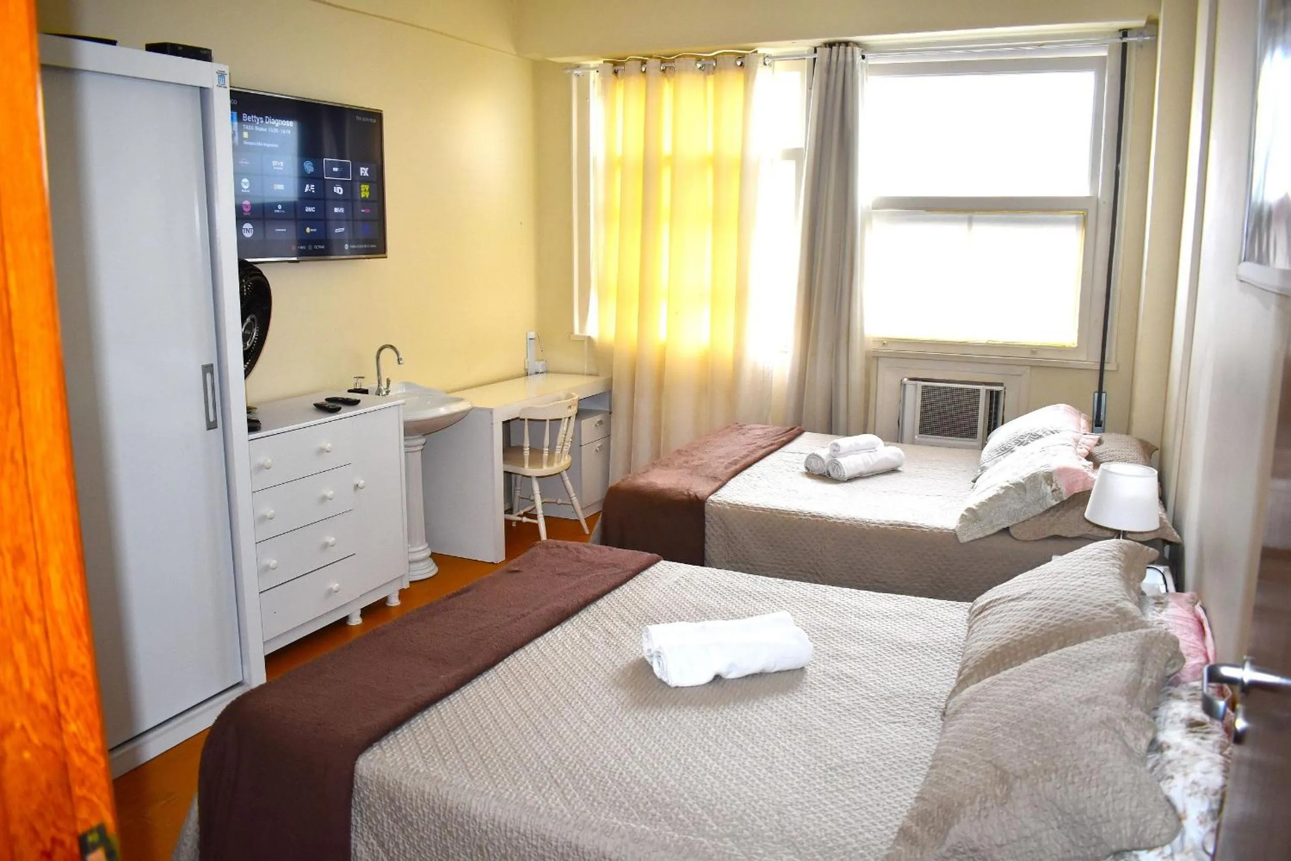 Bed in Apartamento Copacabana 200m da praia - wifi grátis - CP5