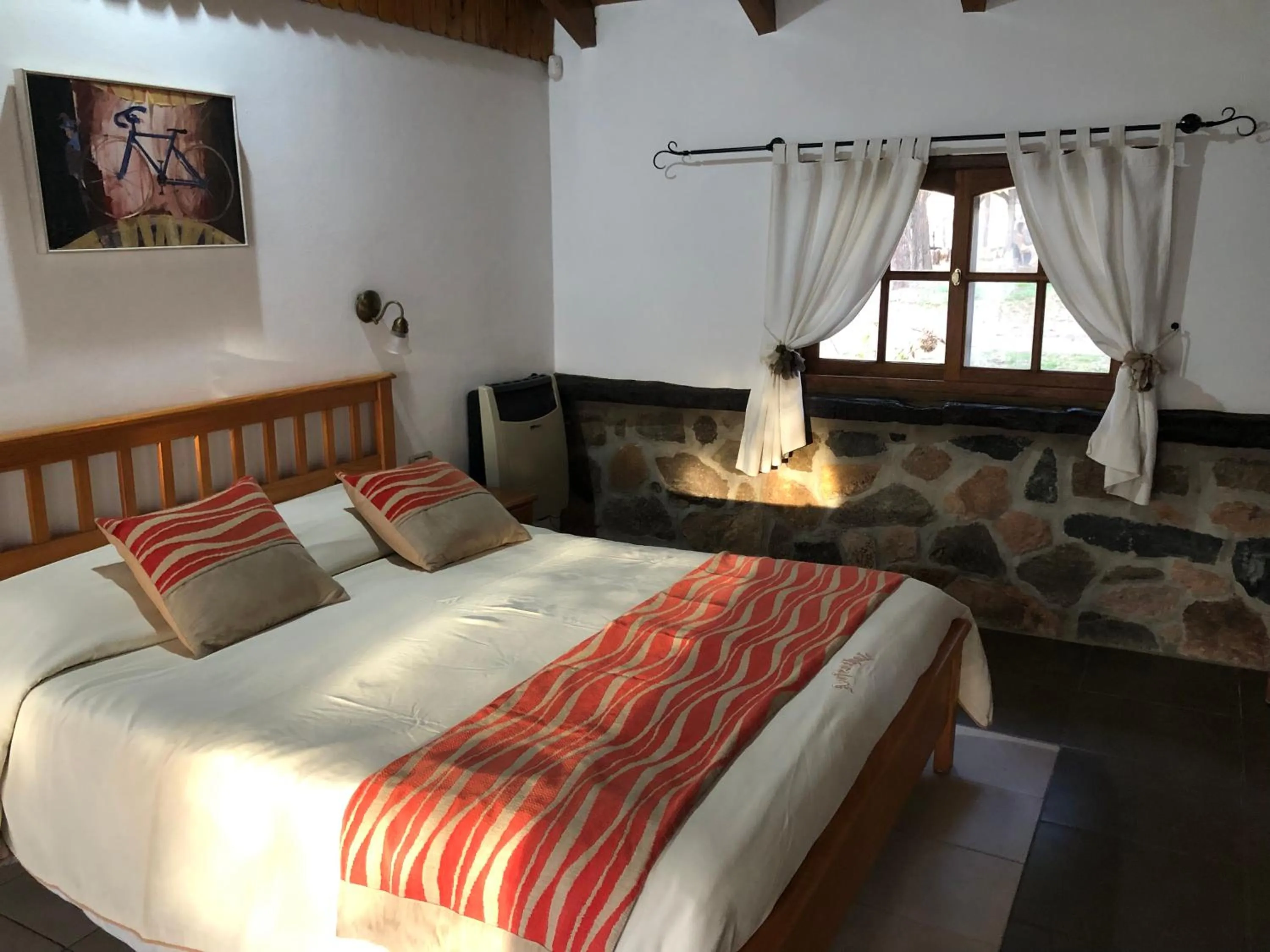 Bed in Cabañas Aufenthalt