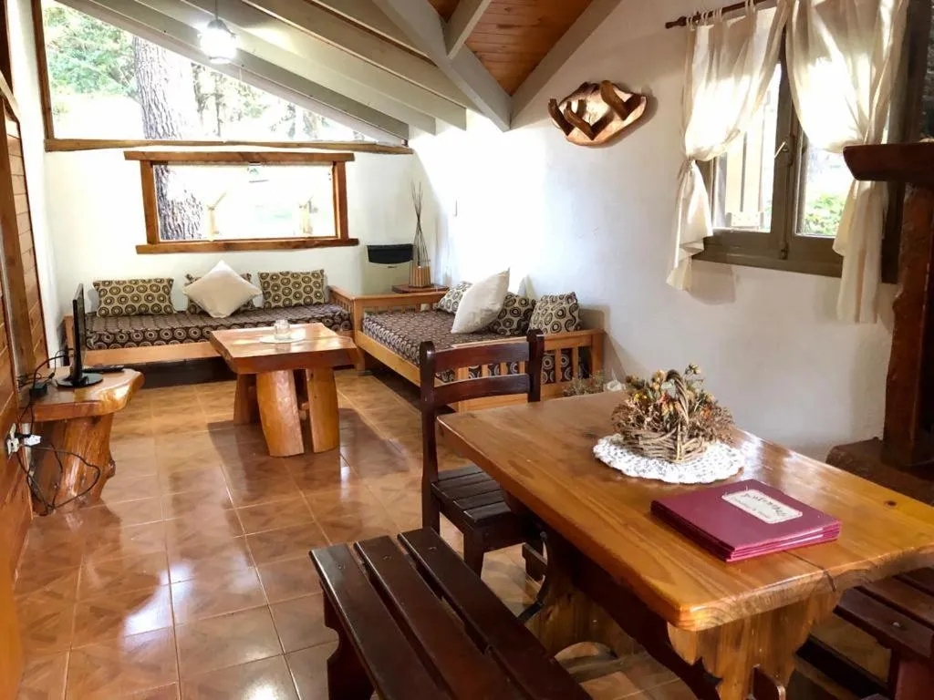 Living room in Cabañas Aufenthalt