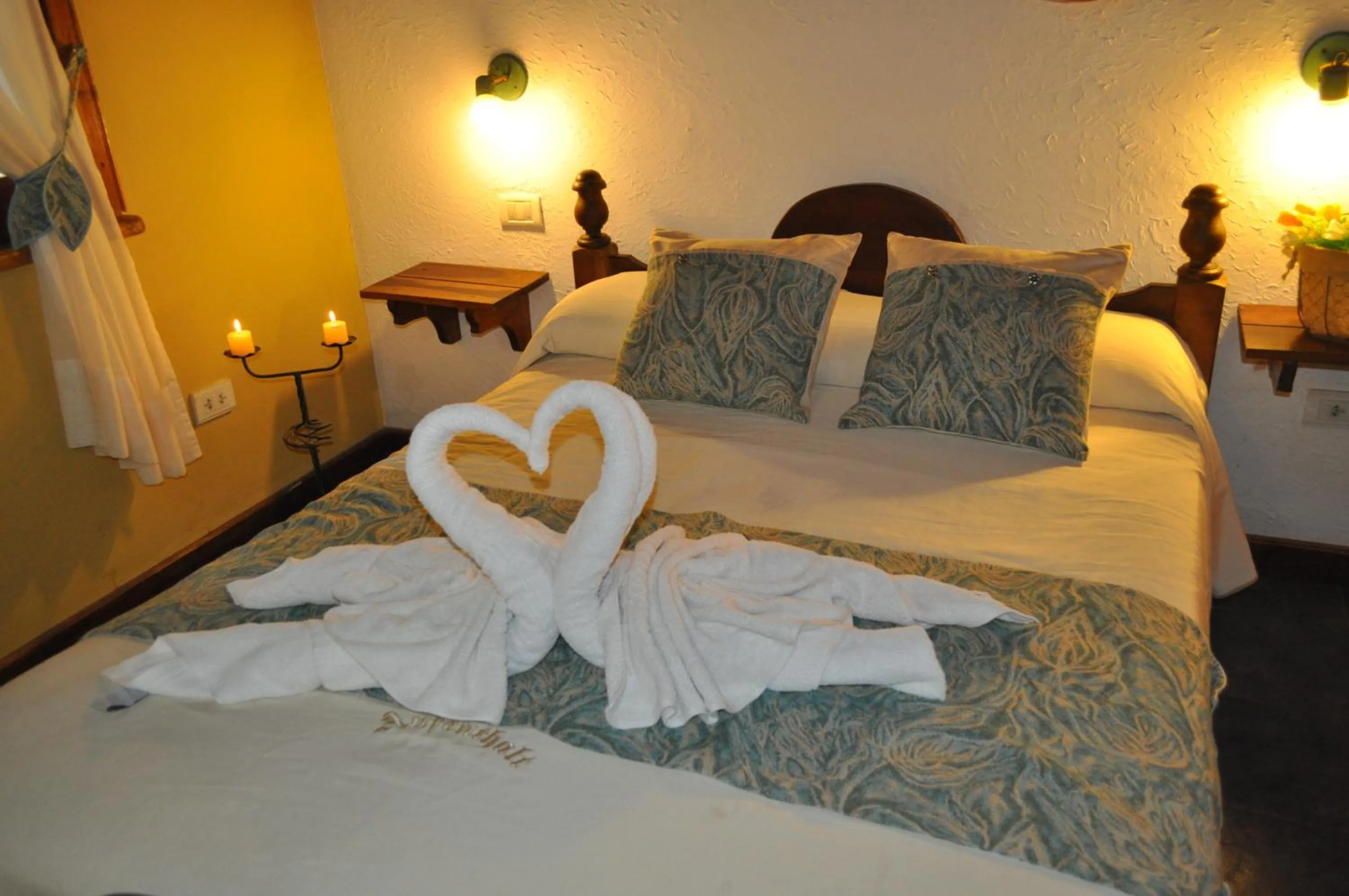 Bedroom, Bed in Cabañas Aufenthalt