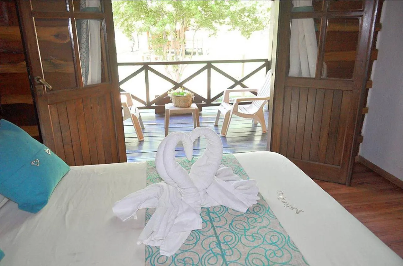 Bed in Cabañas Aufenthalt