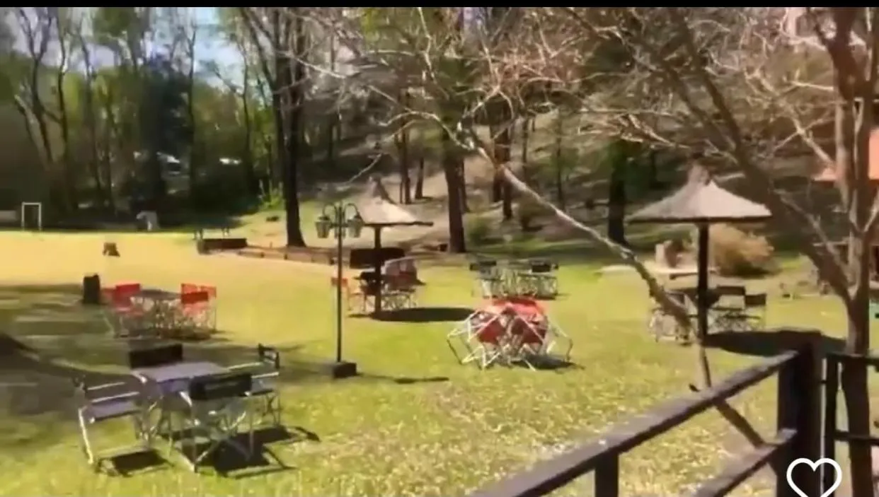 Garden in Cabañas Aufenthalt