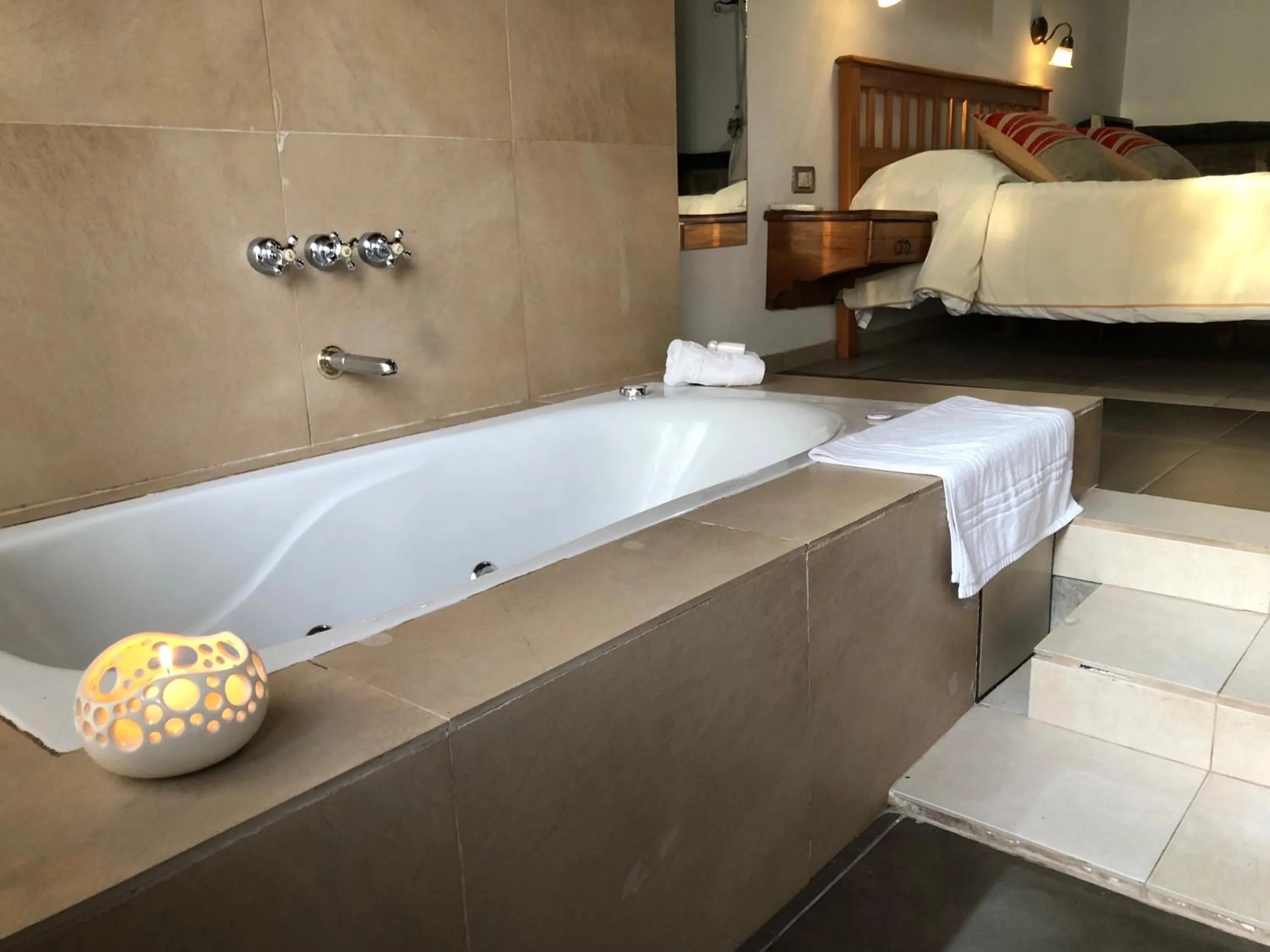 Hot Tub in Cabañas Aufenthalt