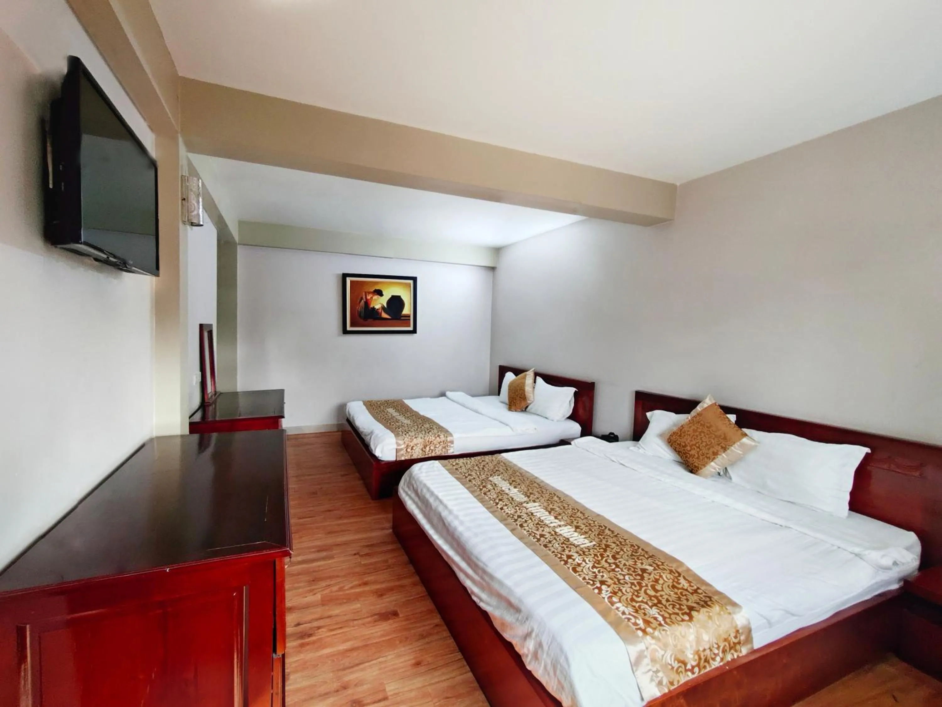 Bedroom, Bed in Indochina Airport Hotel