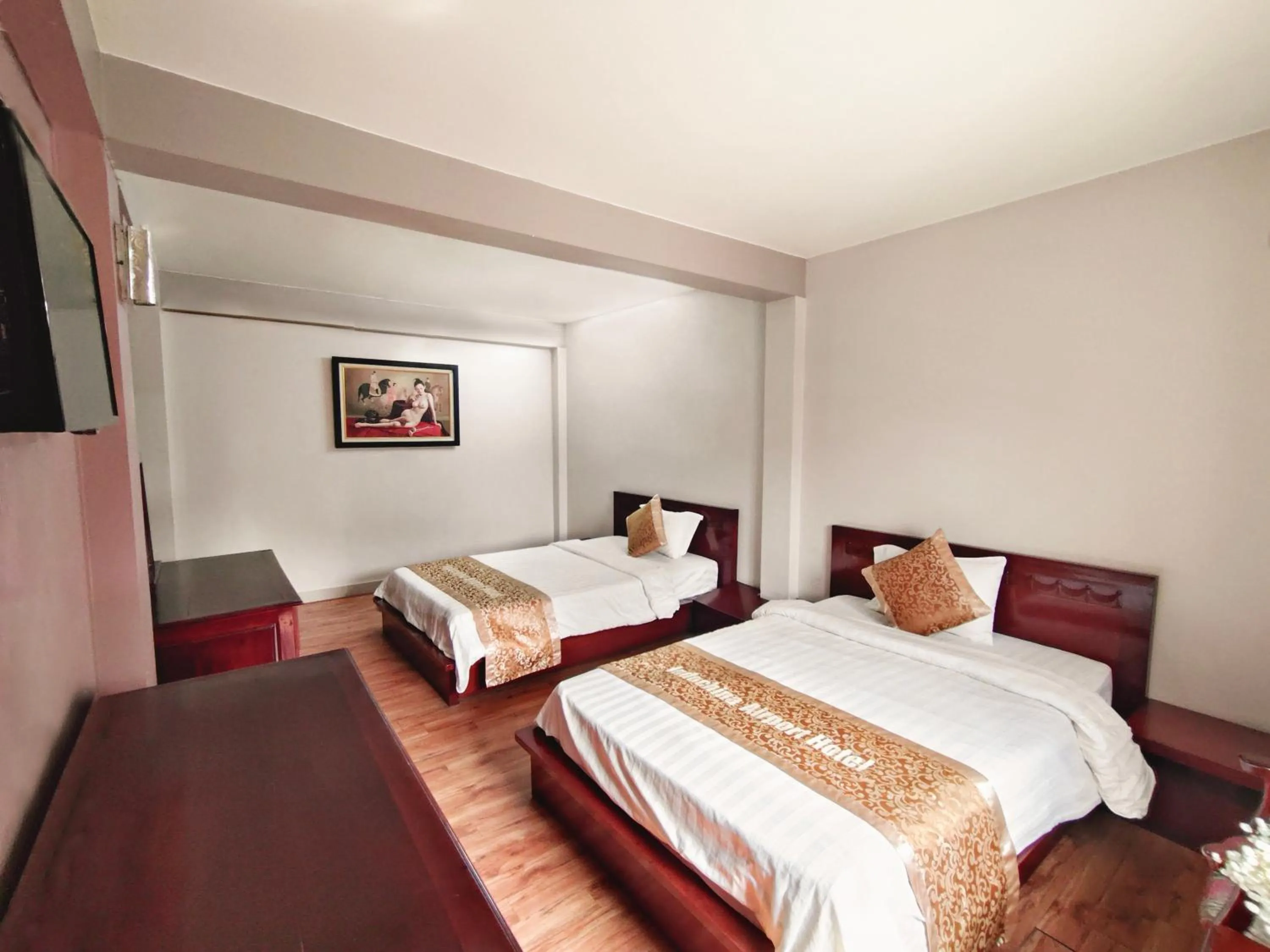 Bedroom, Bed in Indochina Airport Hotel