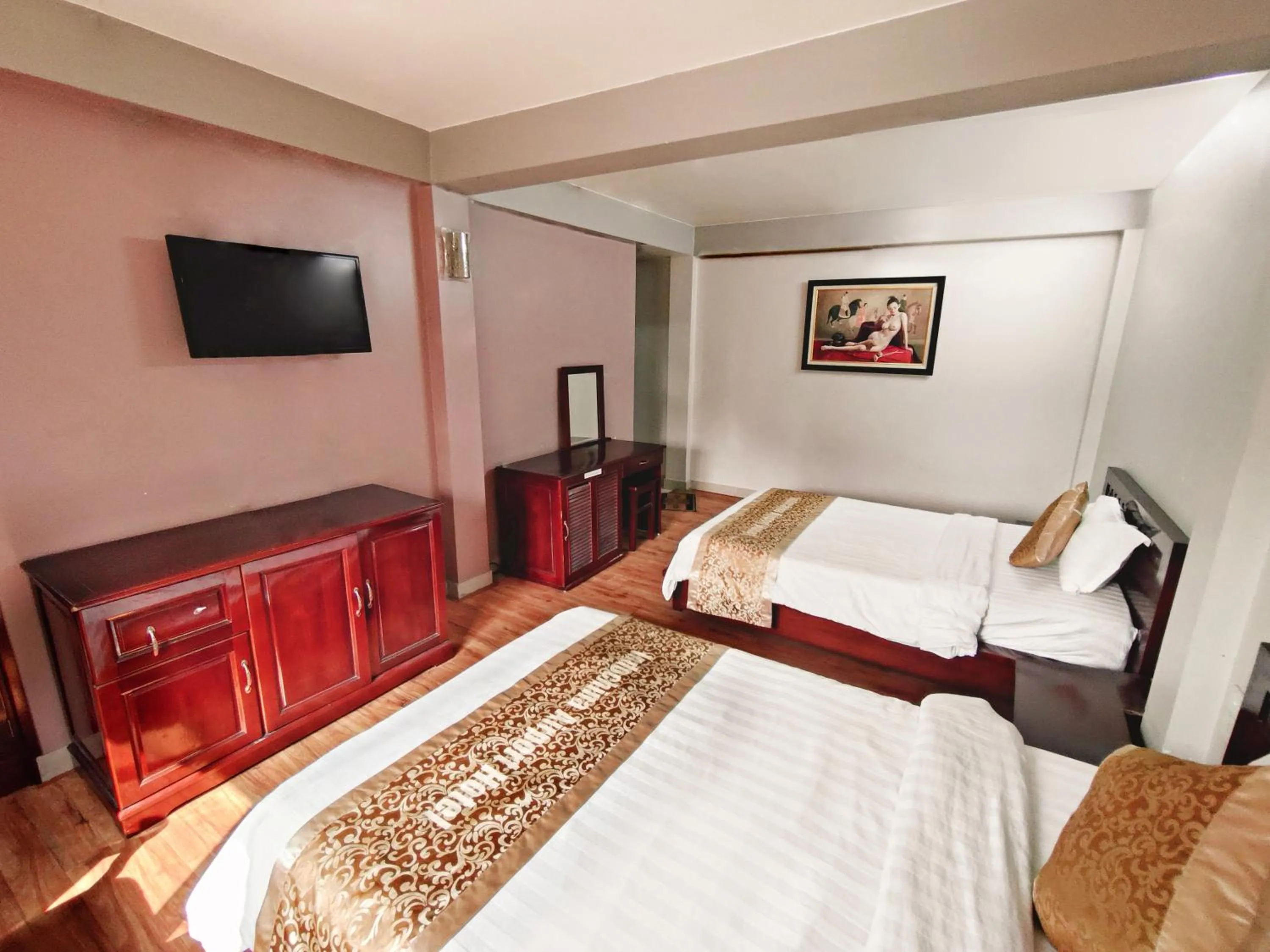 Bedroom, Bed in Indochina Airport Hotel