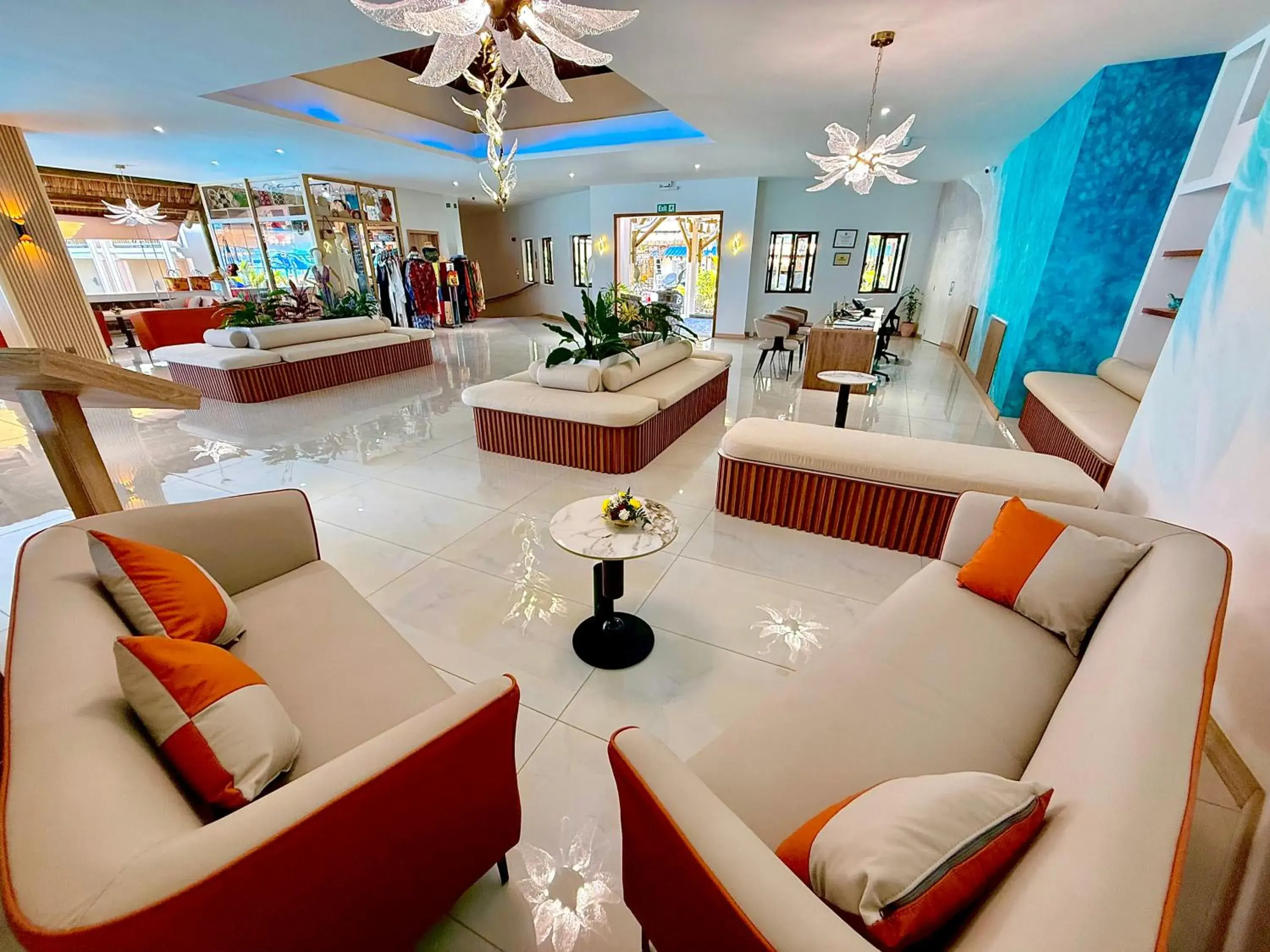 Lobby or reception in Pearle Beach Resort & Spa Lobby or reception in Pearle Beach Resort & Spa