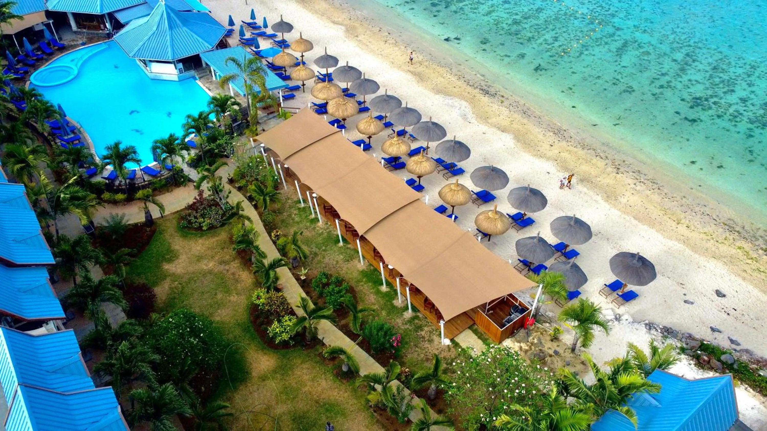 Bird's eye view in Pearle Beach Resort & Spa