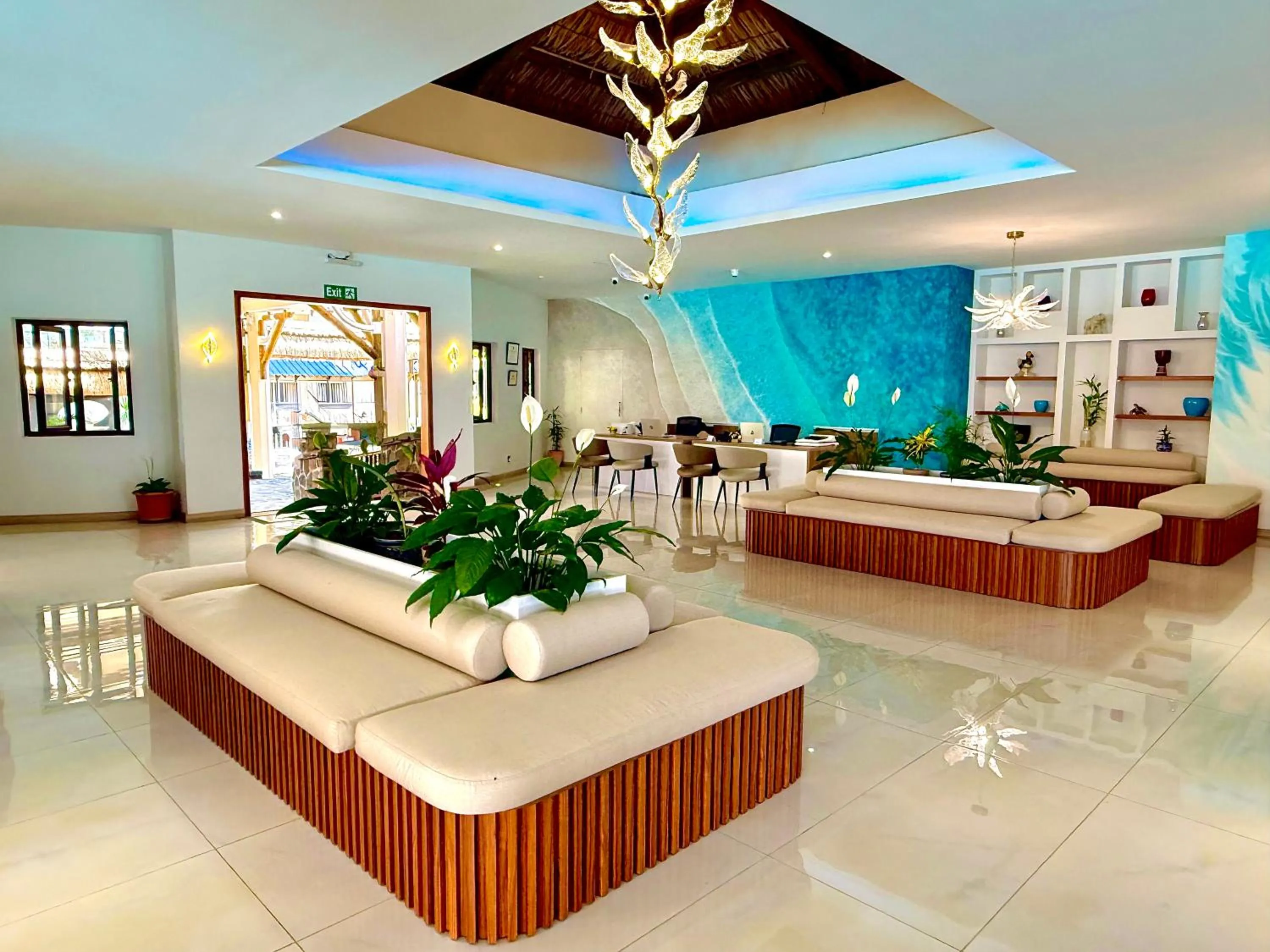 Lobby or reception in Pearle Beach Resort & Spa