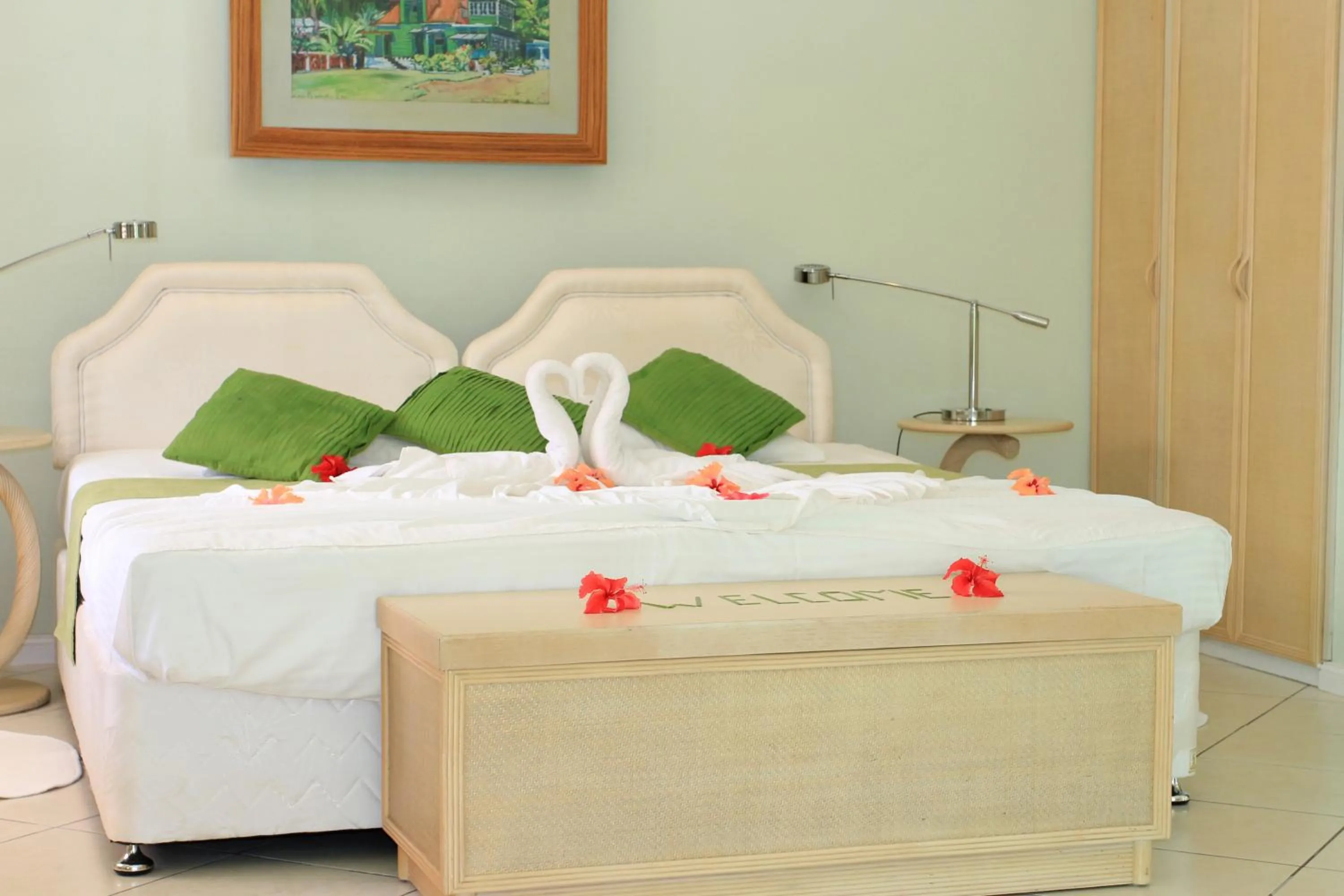 Bed in Villa De Cerf