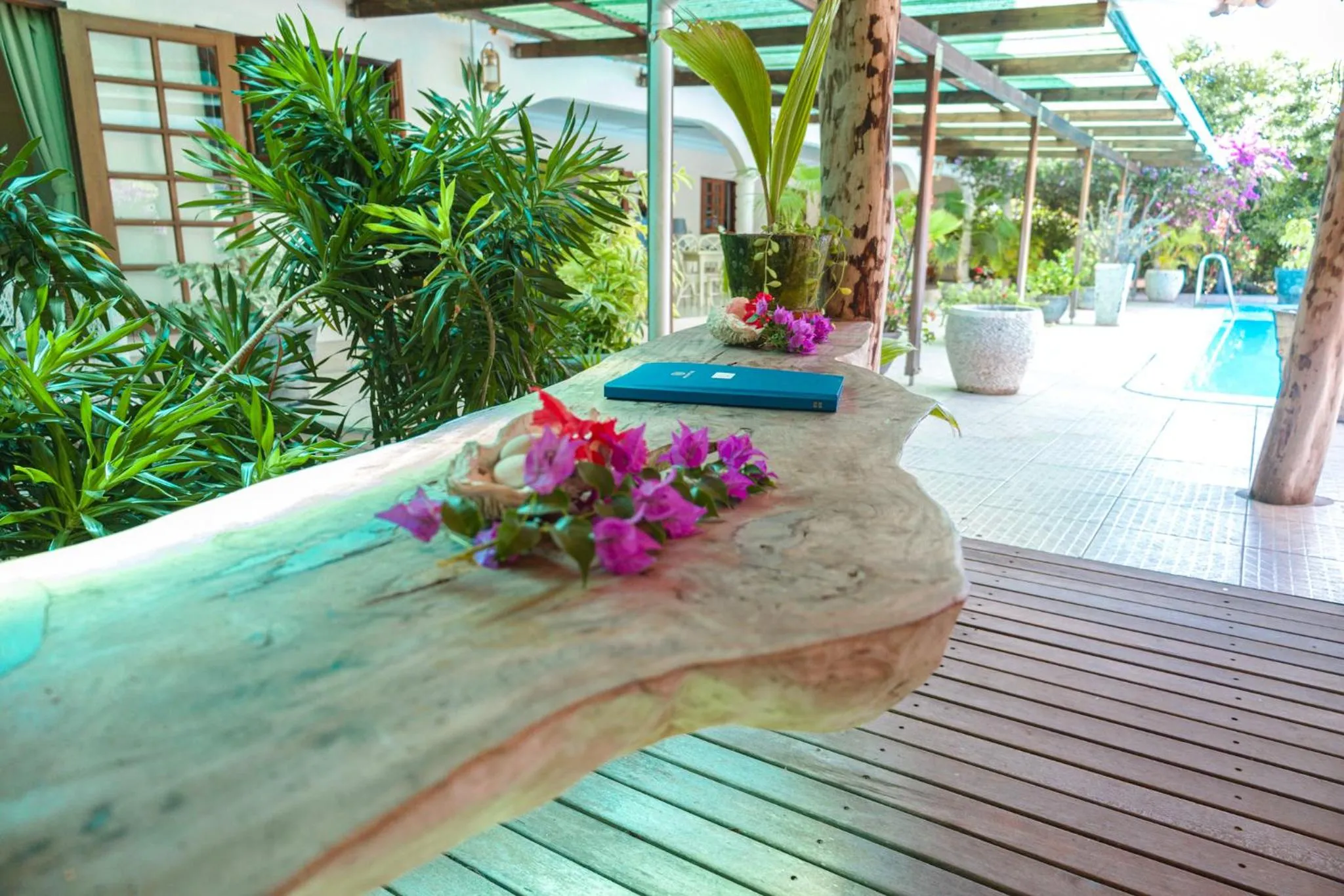 Patio in Villa De Cerf